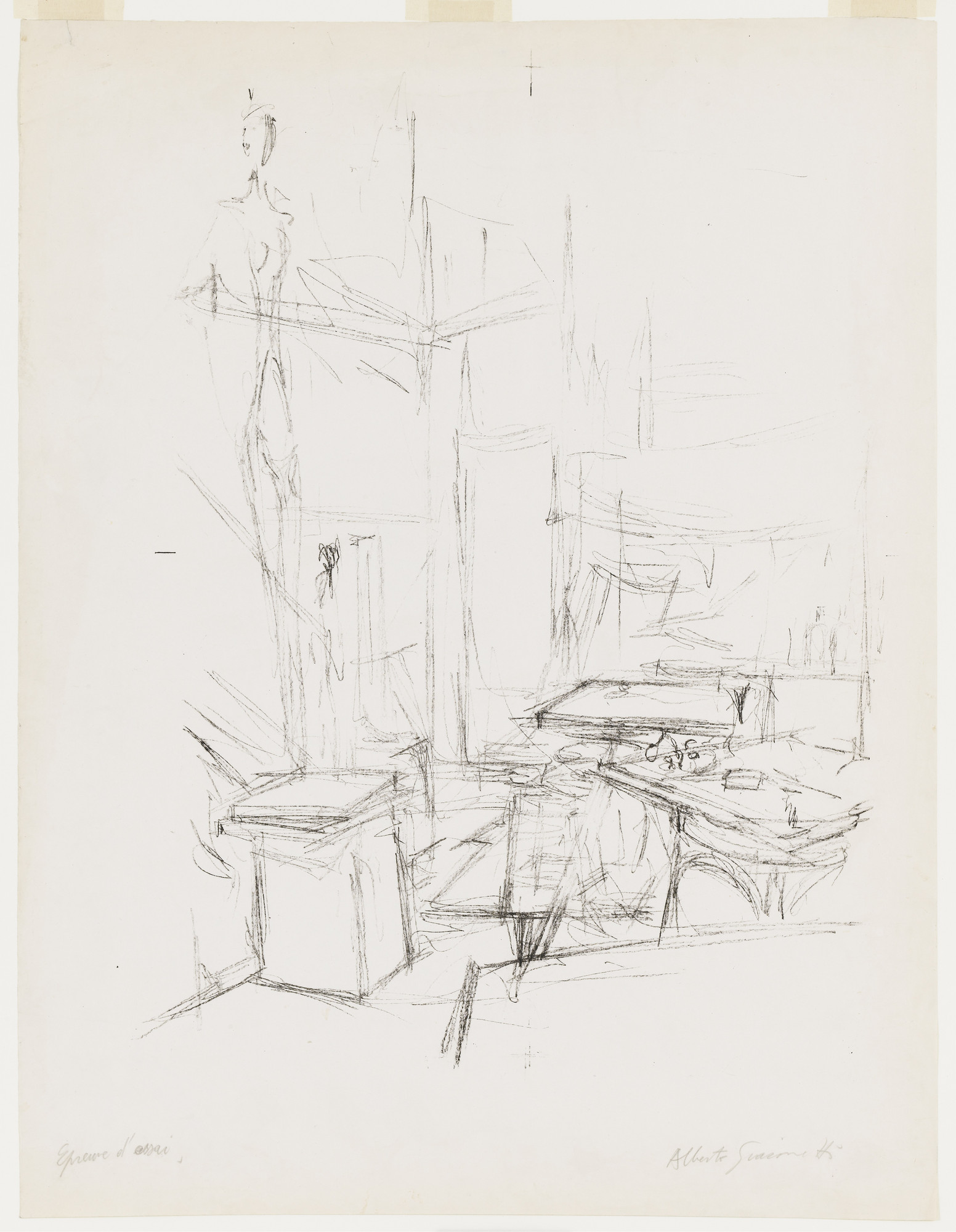 Alberto Giacometti. Untitled