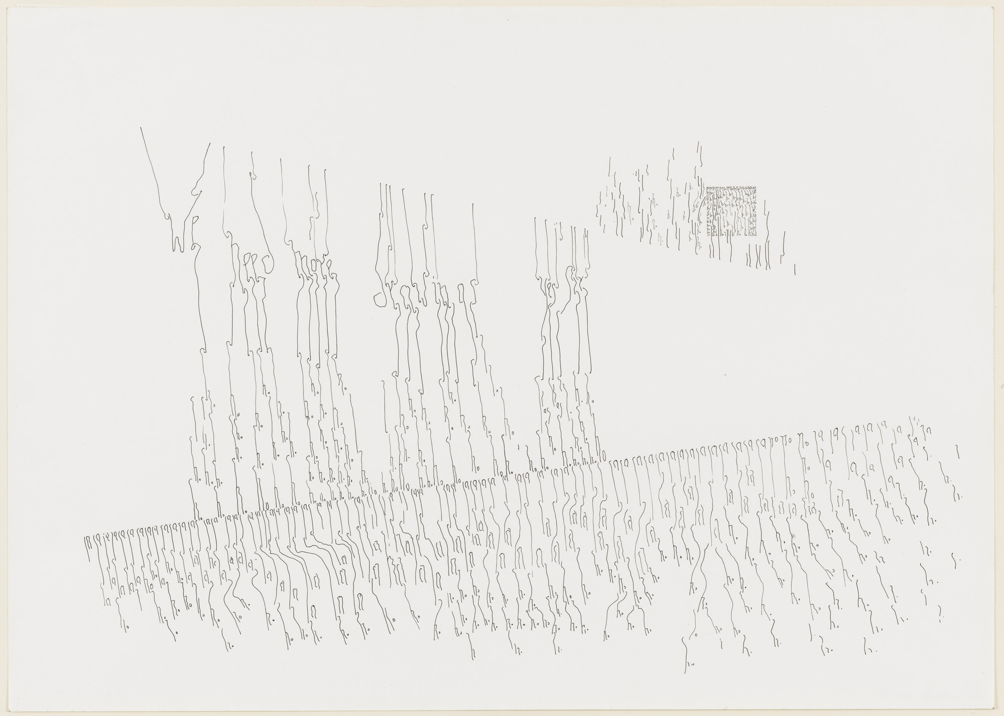Mary Bauermeister. We Need More Drawings. 1964