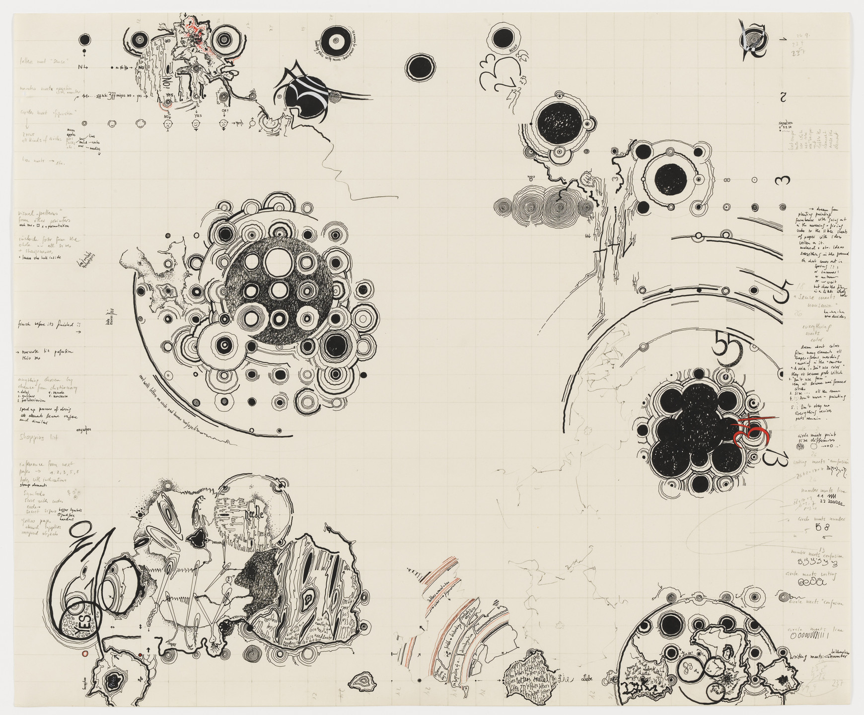 Mary Bauermeister. Needless Needles. (1964)