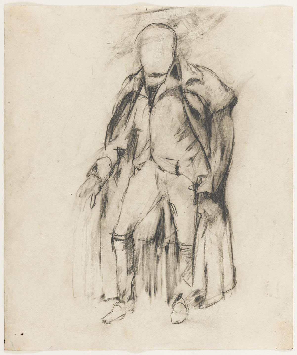 Larry Rivers. Study for George Washington Crossing the Delaware. (1953)