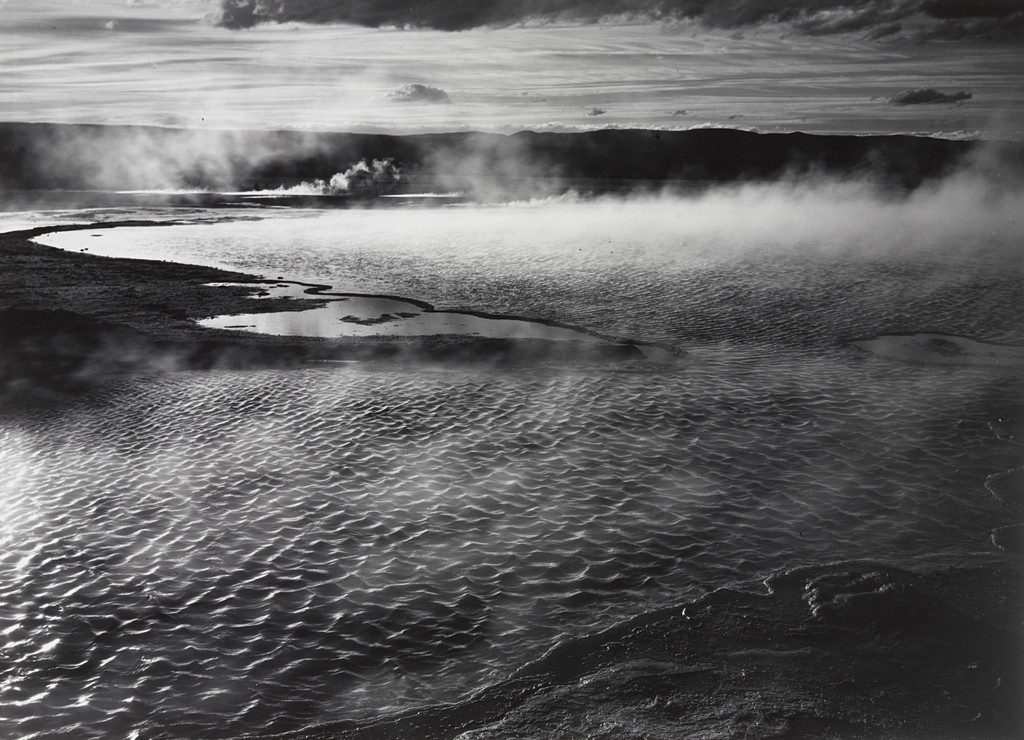 Evening near Norry Geyser Basin, Yellowstone National Park
