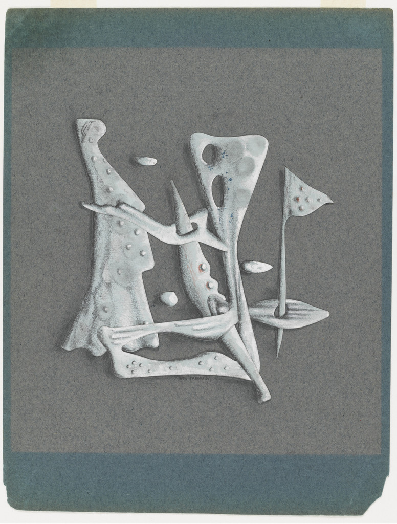 Untitled (pages from Breton-Tanguy Notebook)