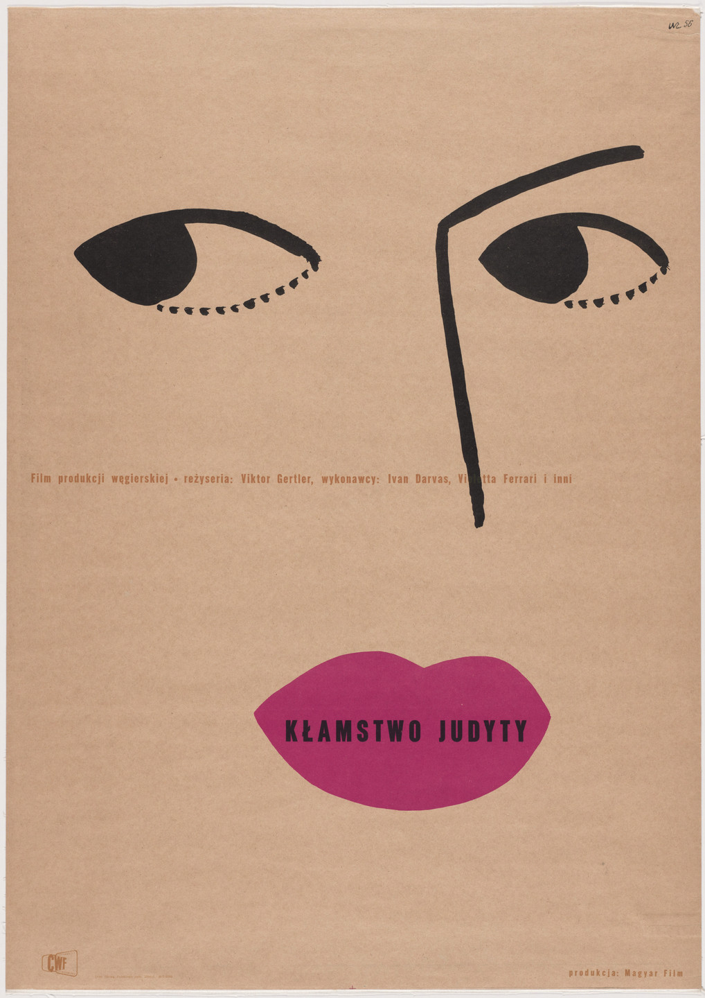 Wojciech Zamecznik. Klamstwo Judyty. 1956