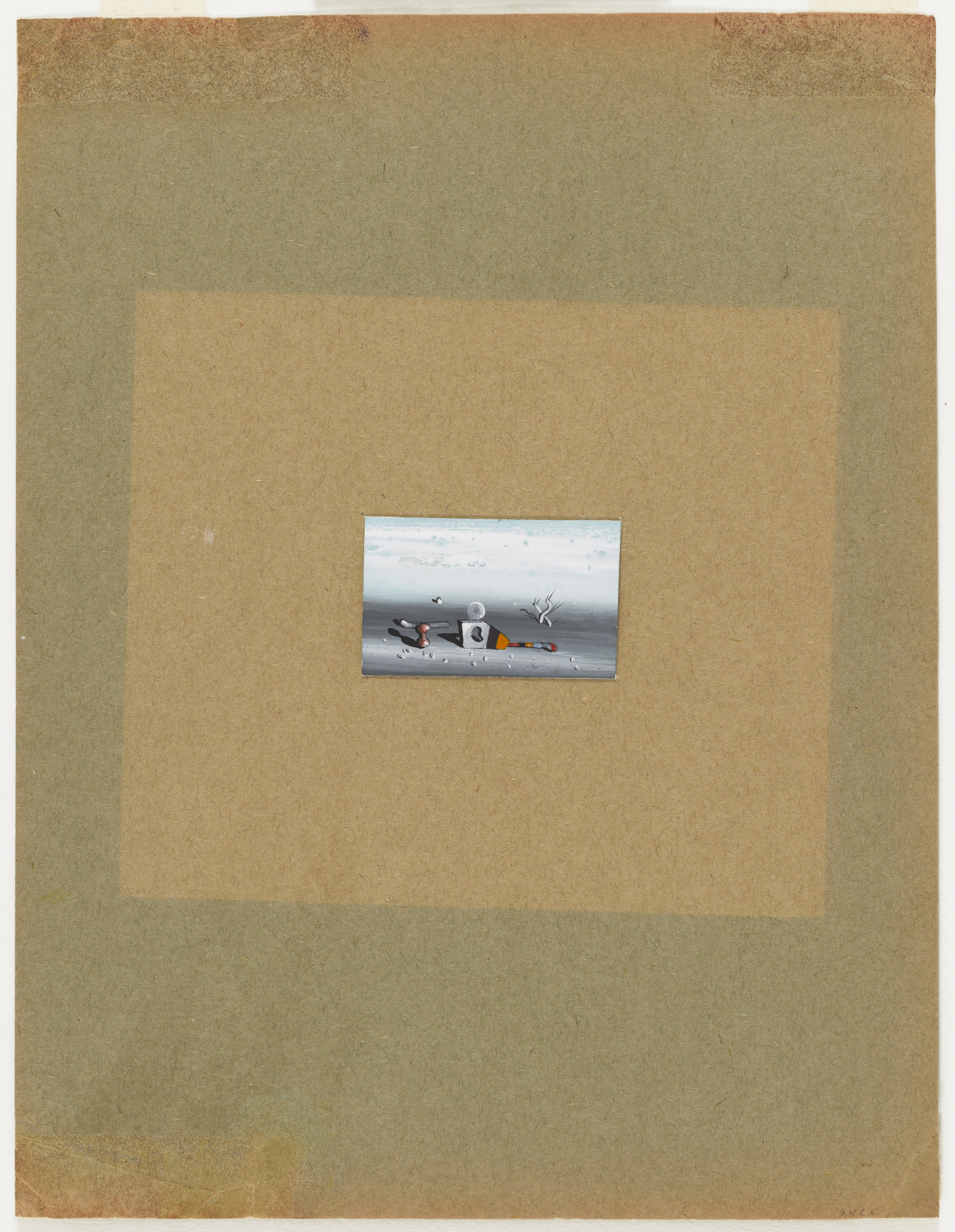 Yves Tanguy, André Breton. .a: Untitled, .b: (untitled)