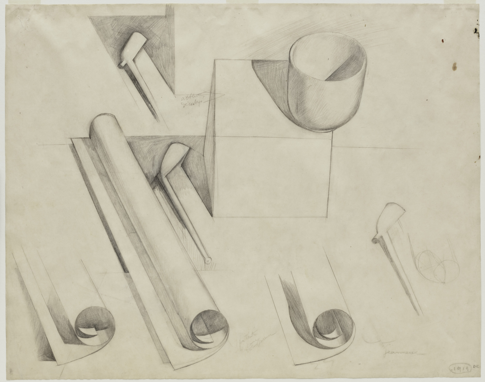 Charles Edouard Jeanneret、Nymphe surpris Charles Edouard Jeanneret、Nymphe surpris Le Corbusier