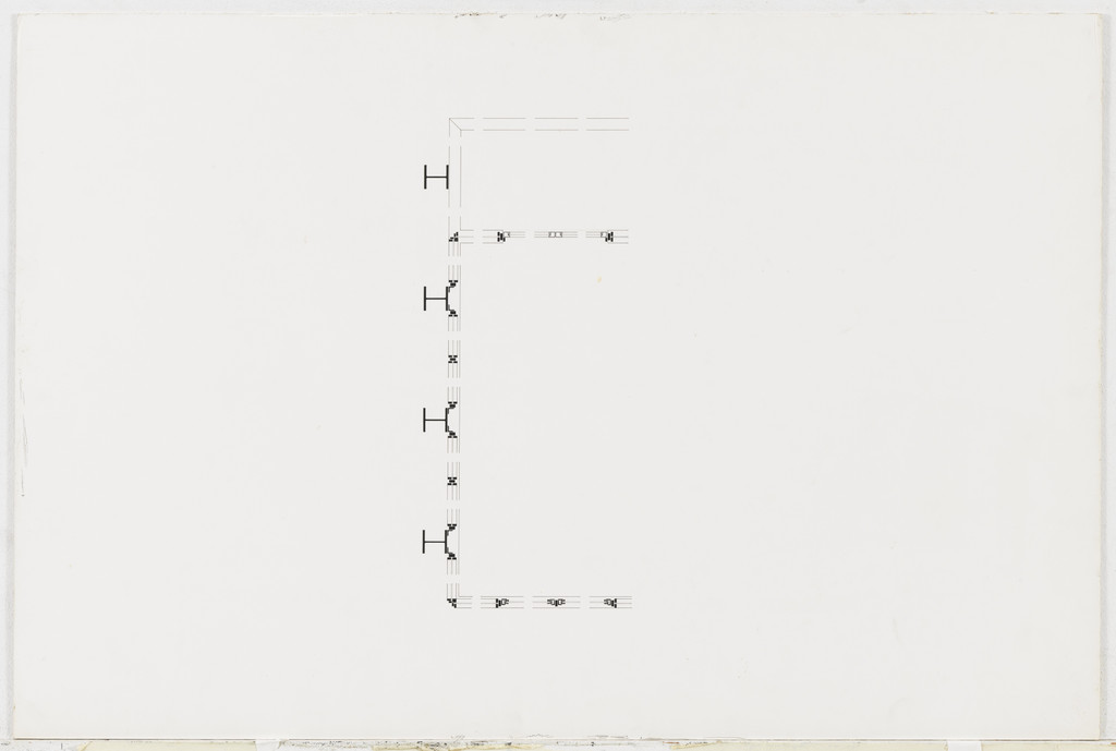 Farnsworth House, Plano, Illinois (Horizontal section.)