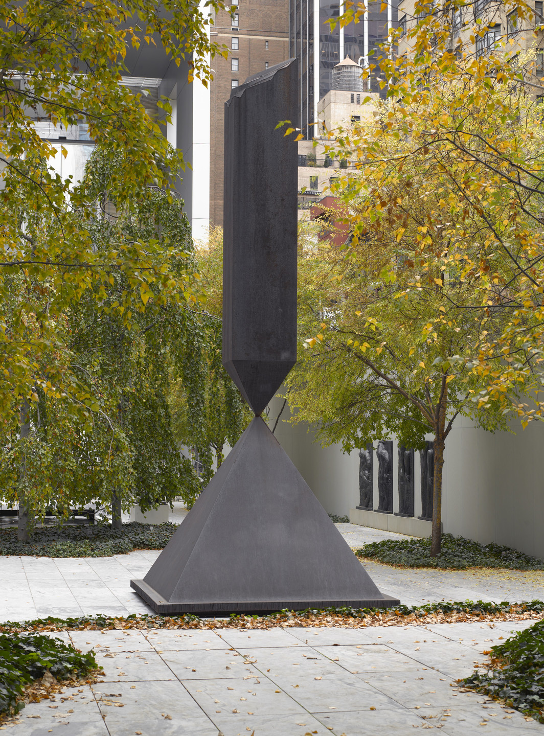 Barnett Newman. Broken Obelisk. 1963-69