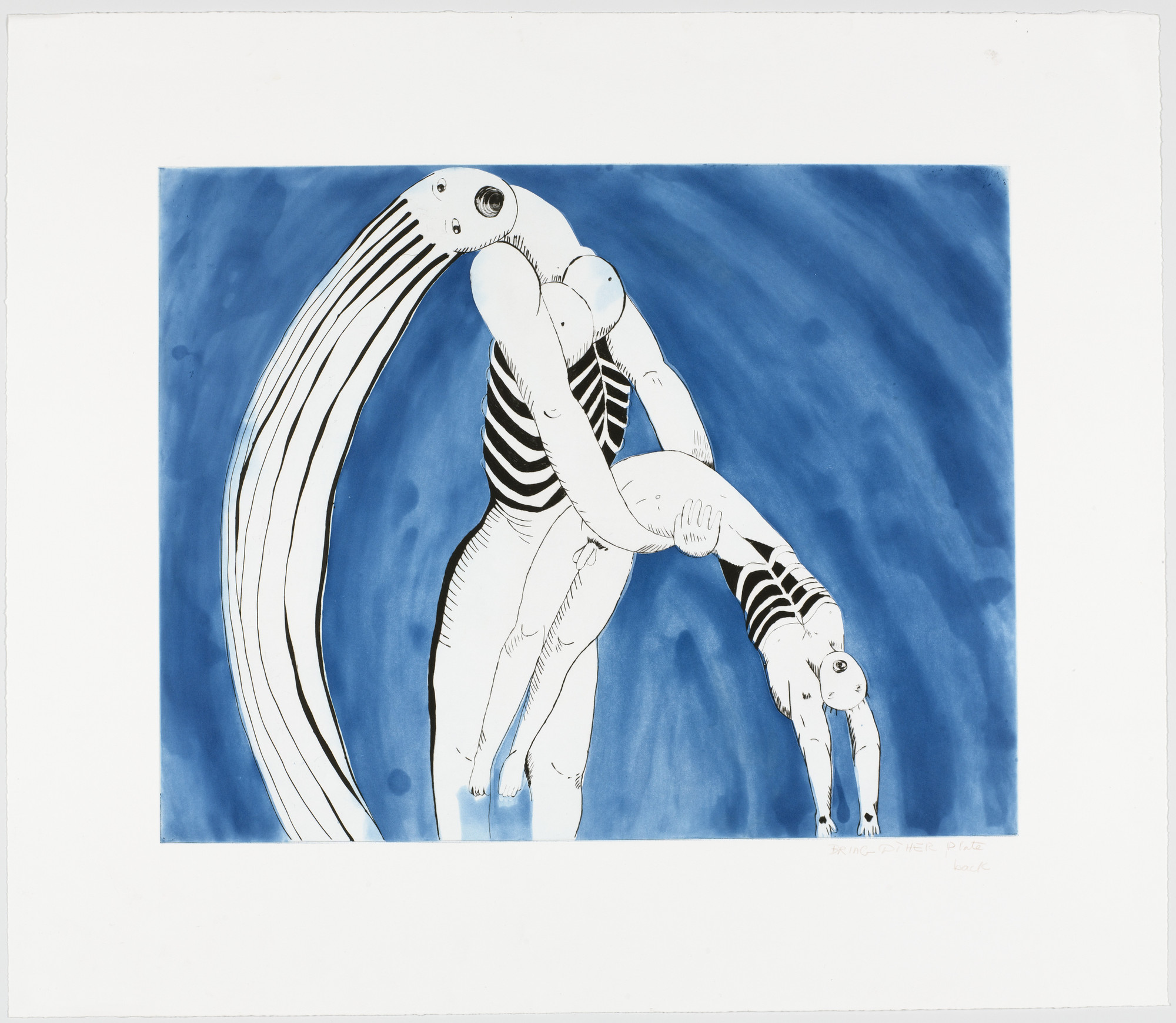 Louise Bourgeois. Triptych for the Red Room, various states