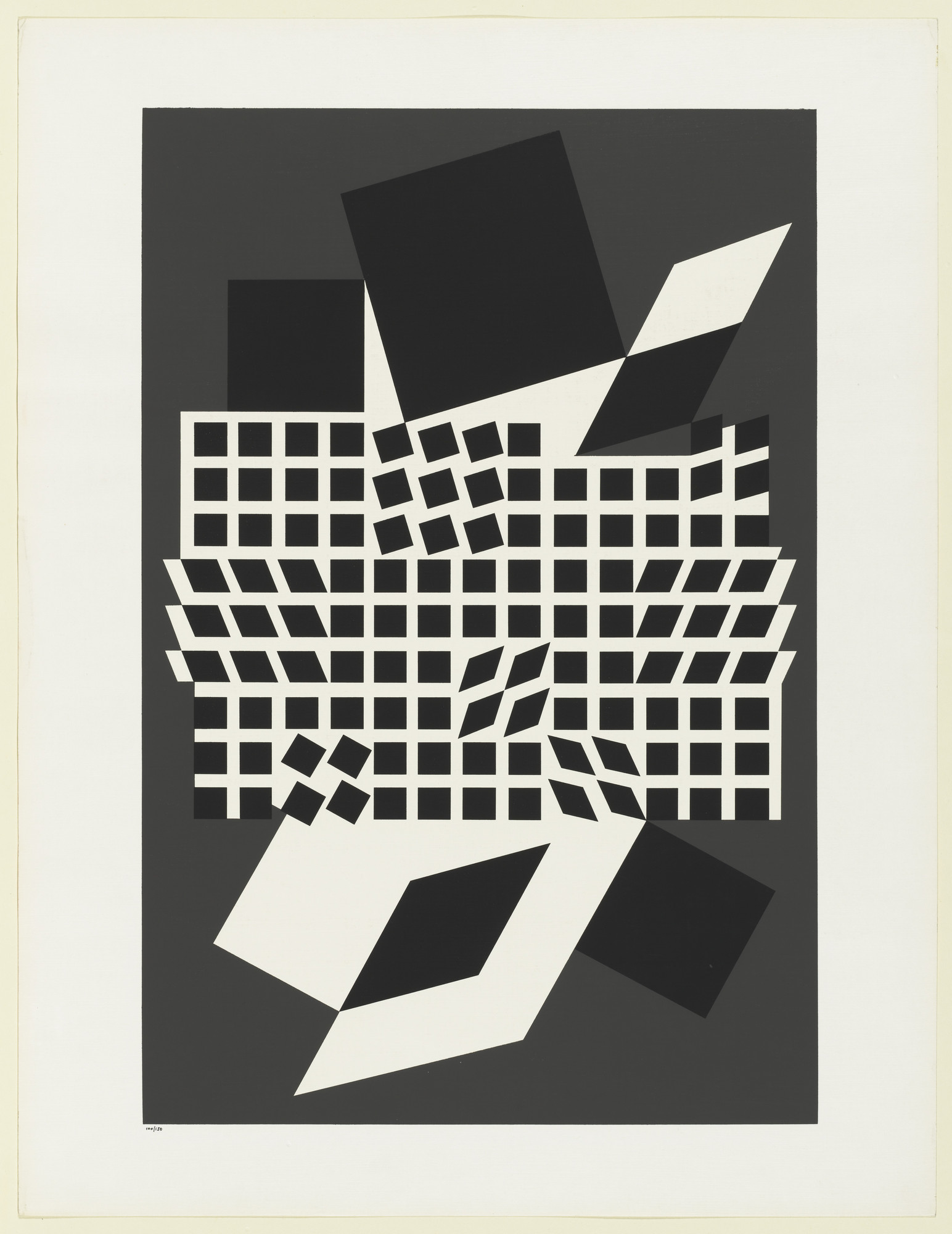 Victor Vasarely. Oeta from the portfolio Cinétique III. 1959 | MoMA