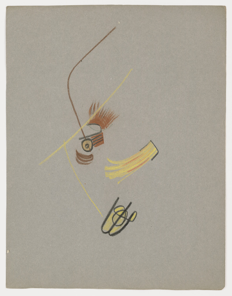 Untitled drawing for Soleil vitré