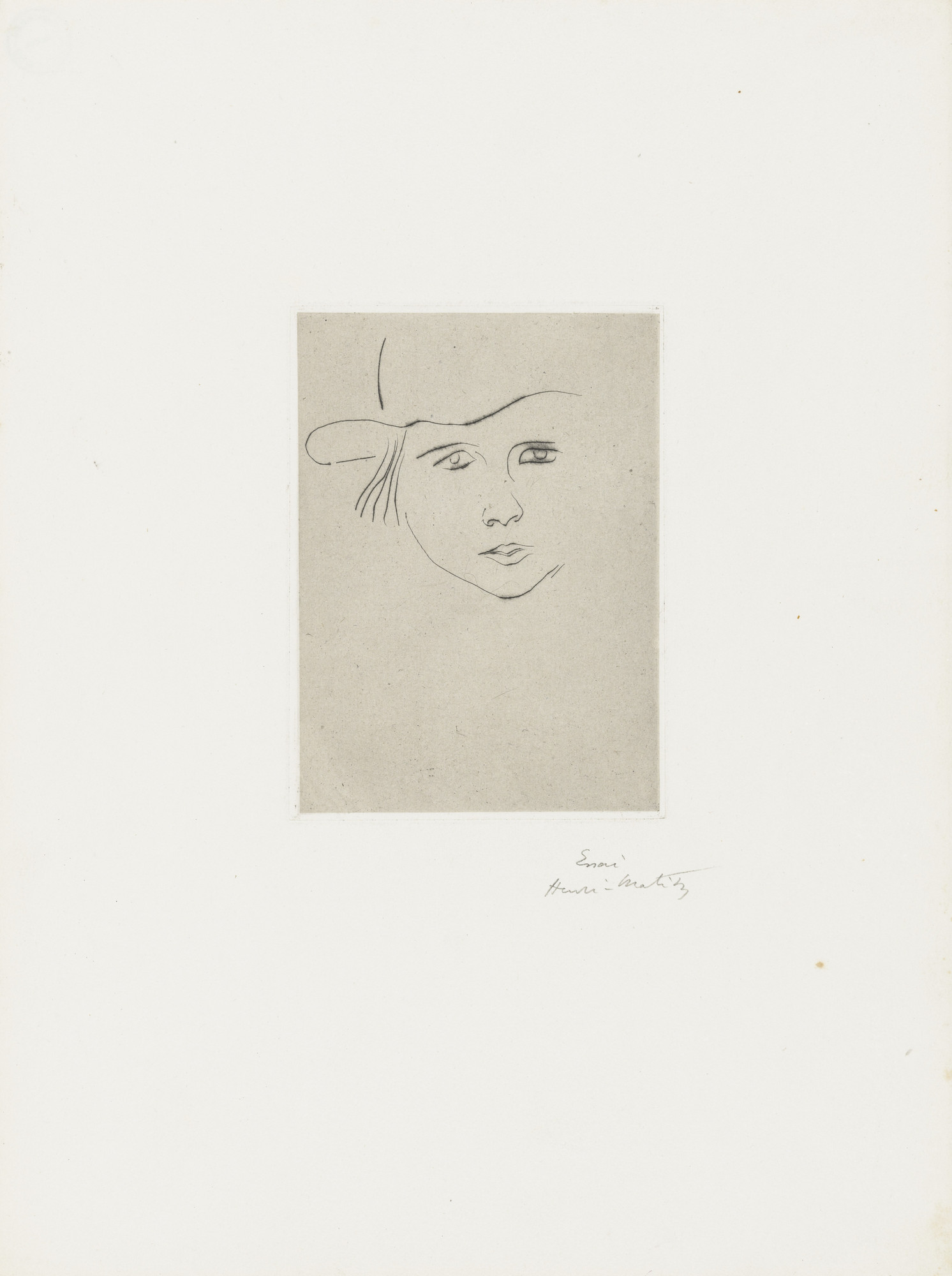 Henri Matisse. Greta Prozor