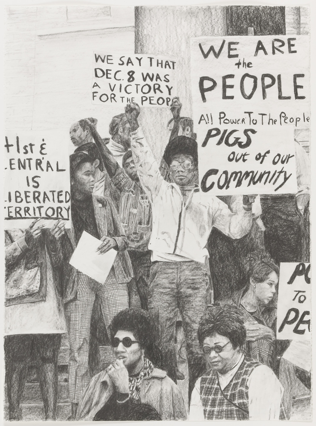 Sam Durant. We Are the People (Index). 2003
