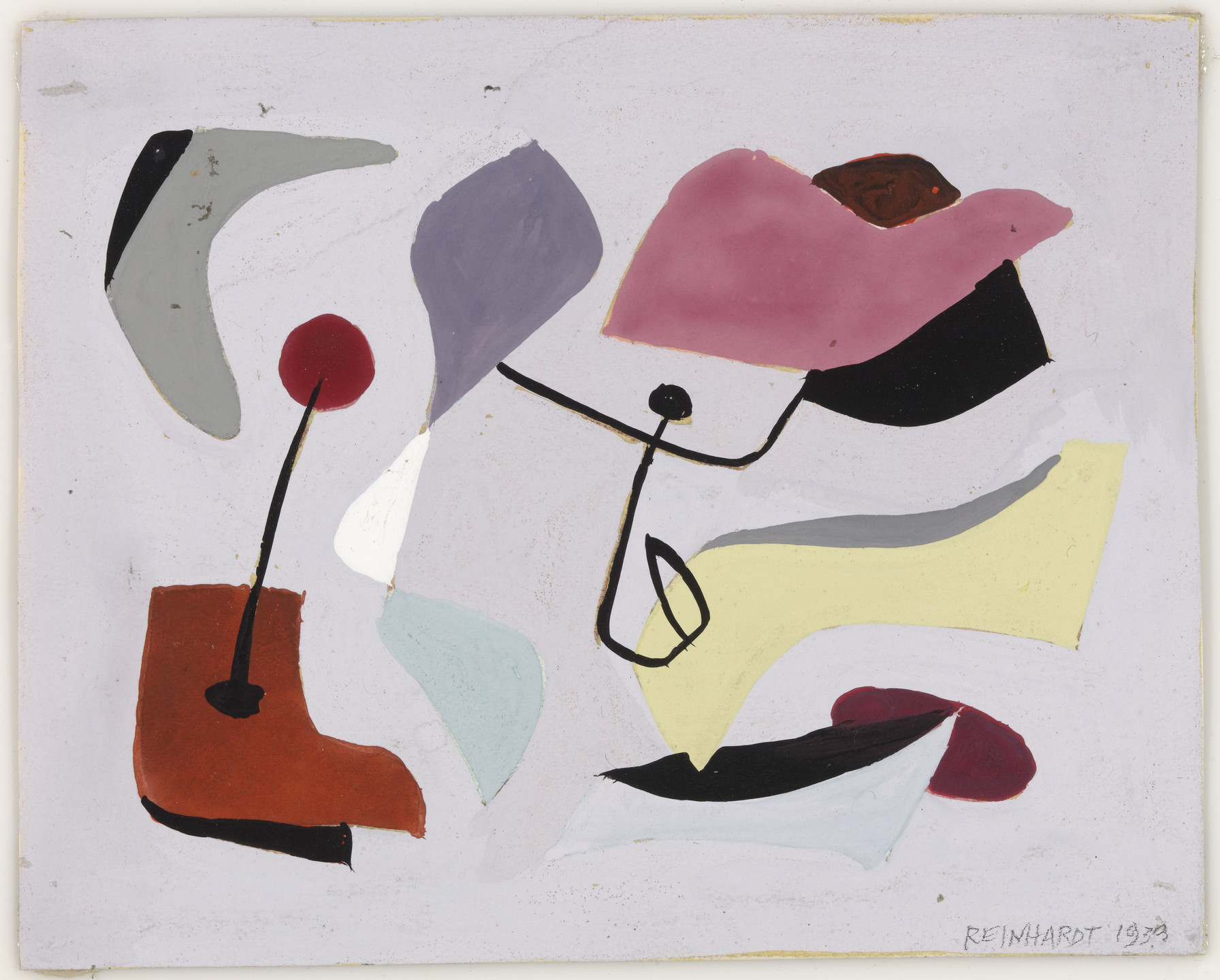 Ad Reinhardt. Study for a Painting. 1939