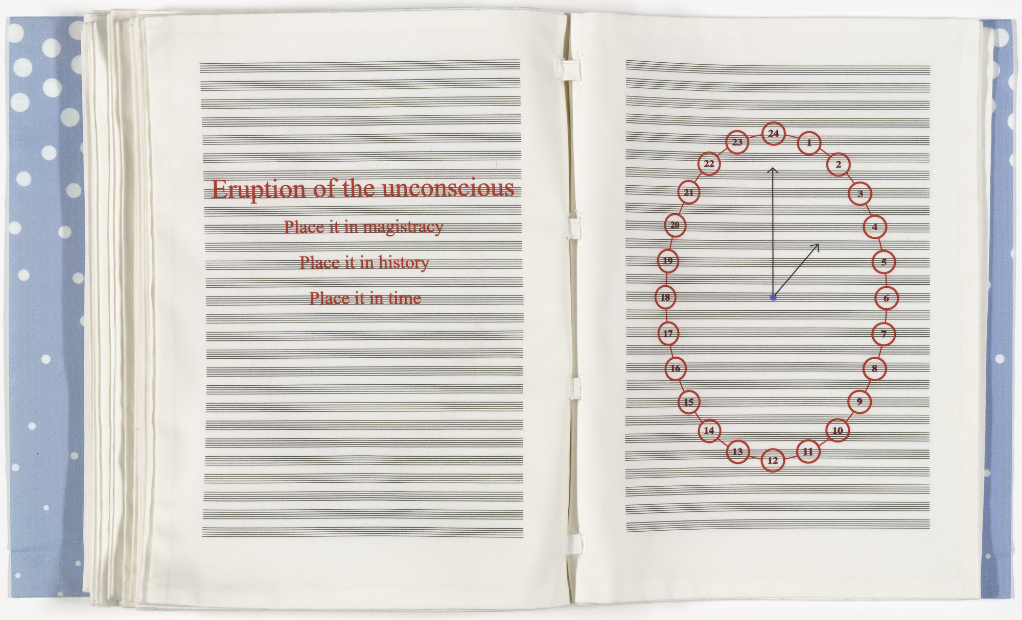 Louise Bourgeois. Untitled, no. 22 of 24, from the illustrated book, Hours of the Day. 2006