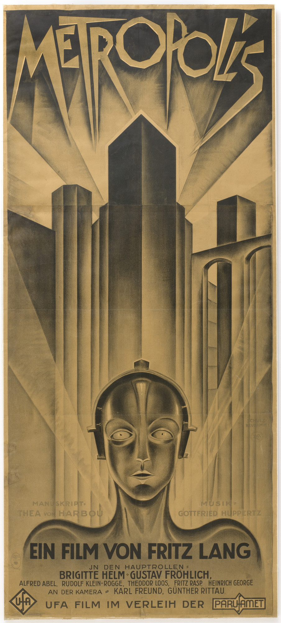 Heinz Schulz-Neudamm. Poster for Metropolis. 1926 | MoMA