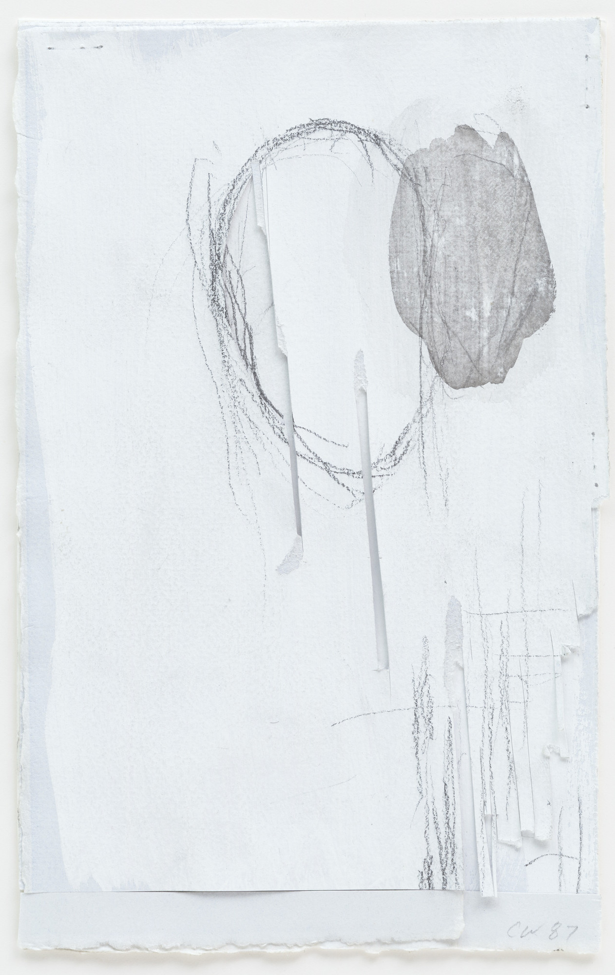 Christopher Wilmarth. Twelve Drawings from the Forty-Fourth Year: Emanation (for Enzo Nocera), No. 1