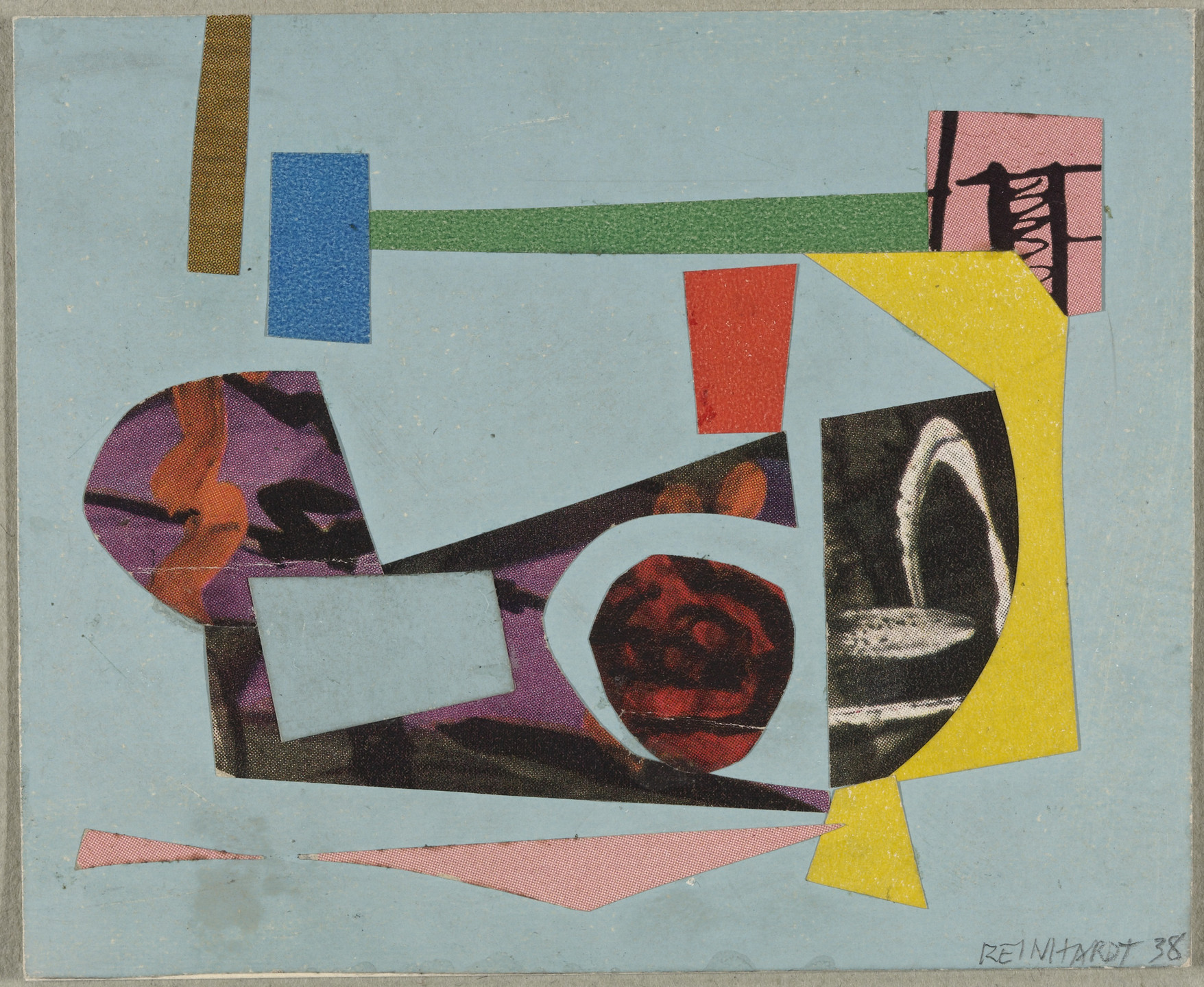 Ad Reinhardt. Study for a Painting. 1938
