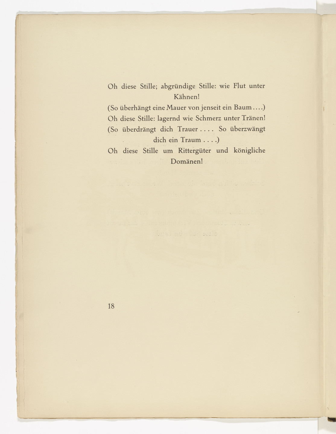 Max Pechstein. Untitled (in-text plate, page 19) from Die Samländische Ode (The Samland Ode). 1918 (executed 1917)