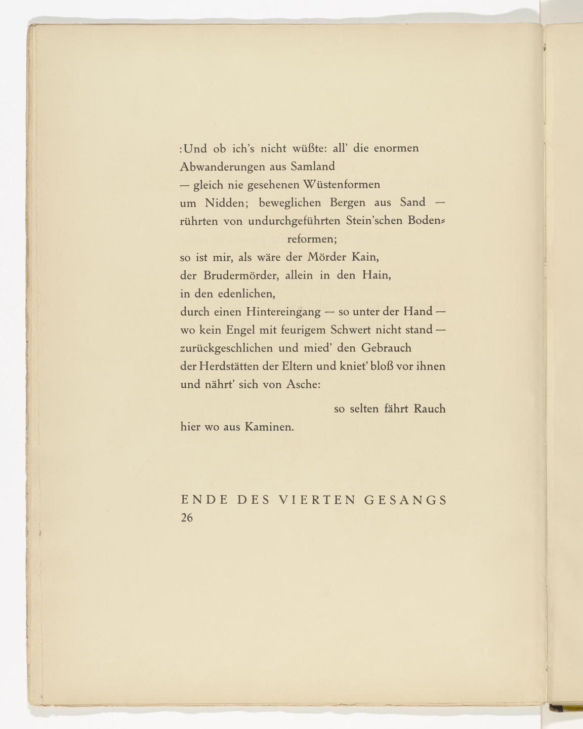 Max Pechstein. Untitled (plate, facing page 26) from Die Samländische Ode (The Samland Ode). 1918 (executed 1917)