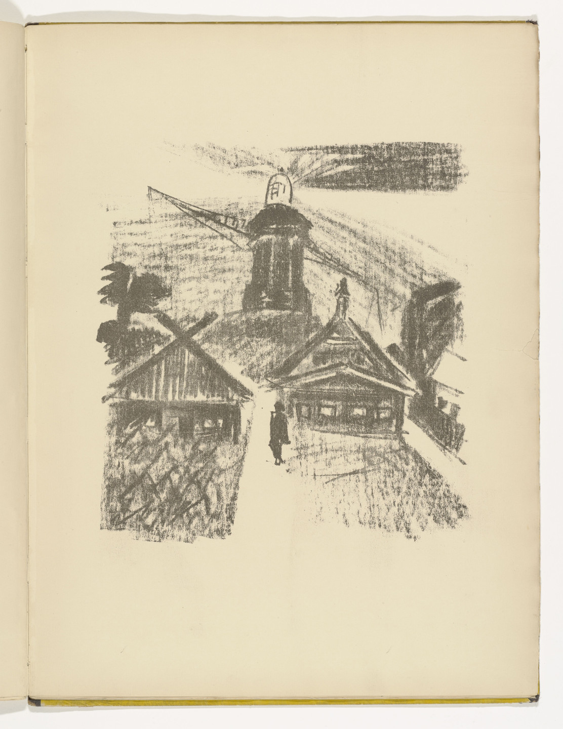 Max Pechstein. Untitled (plate, facing page 26) from Die Samländische Ode (The Samland Ode). 1918 (executed 1917)