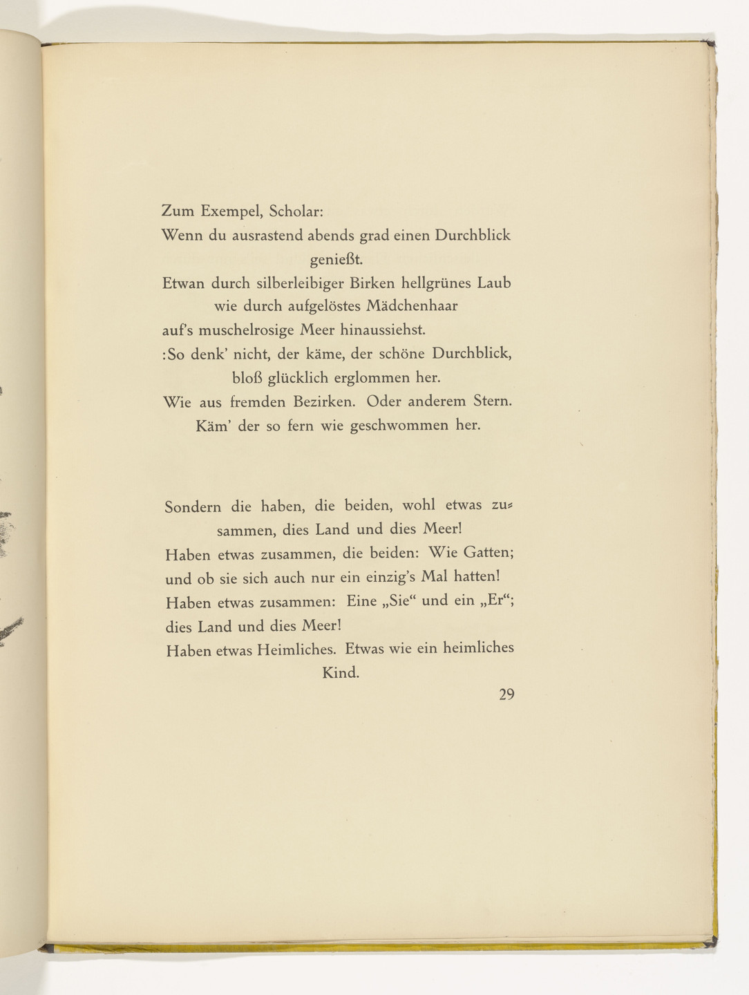 Max Pechstein. Untitled (in-text plate, page 28) from Die Samländische Ode (The Samland Ode). 1918 (executed 1917)