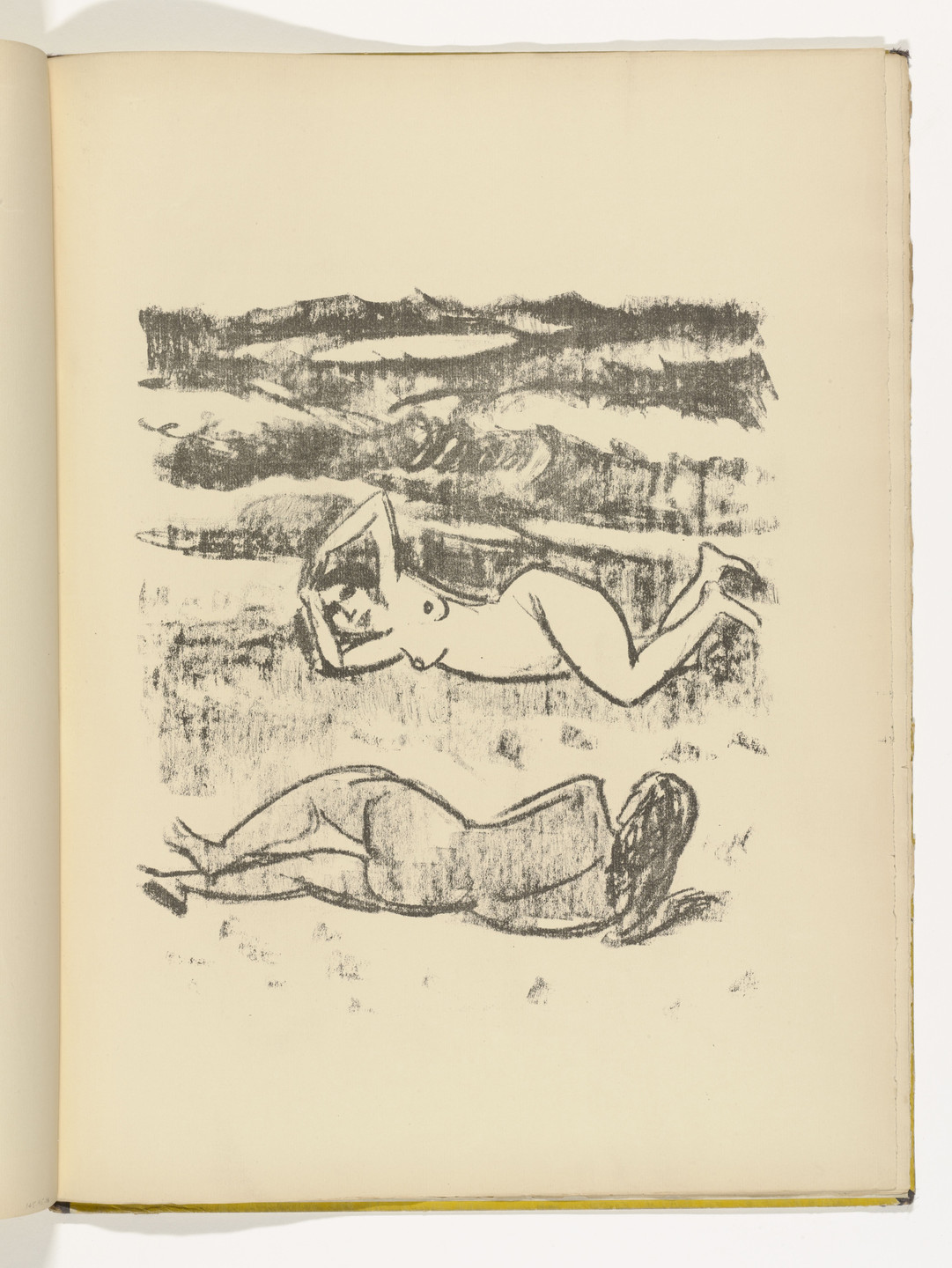 Max Pechstein. Untitled (in-text plate, page 32) from Die Samländische Ode. 1918 (executed 1917)