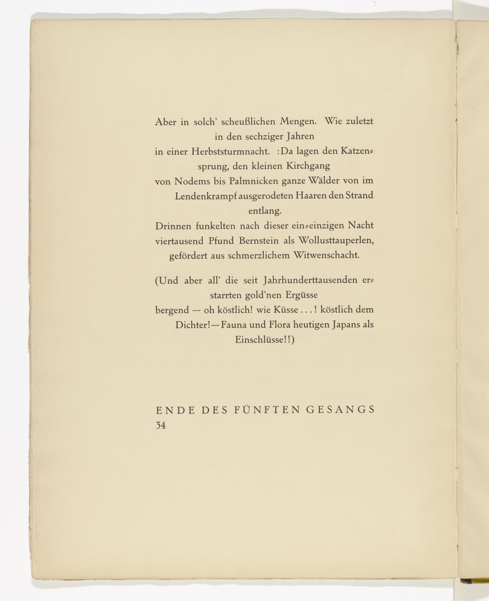 Max Pechstein. Untitled (plate, facing page 34) from Die Samländische Ode
