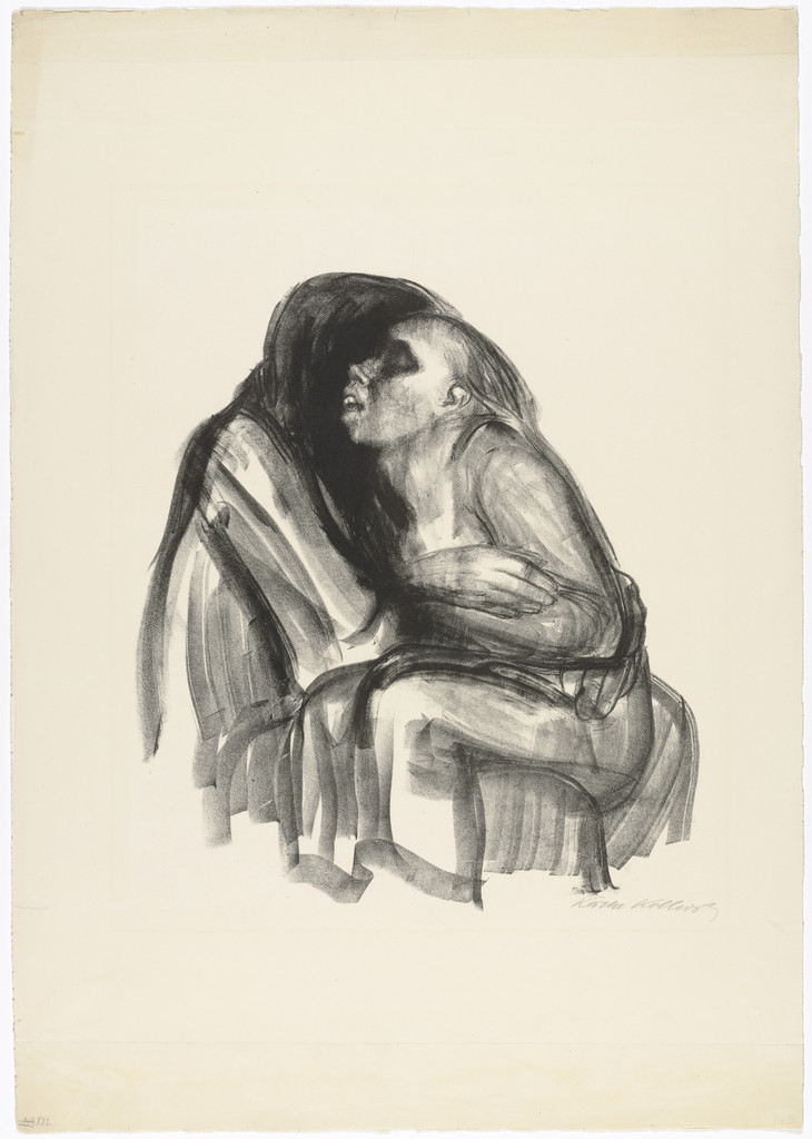 Young Girl in the Lap of Death (Tod hält Mädchen im Schoß) from the series Death (Tod)