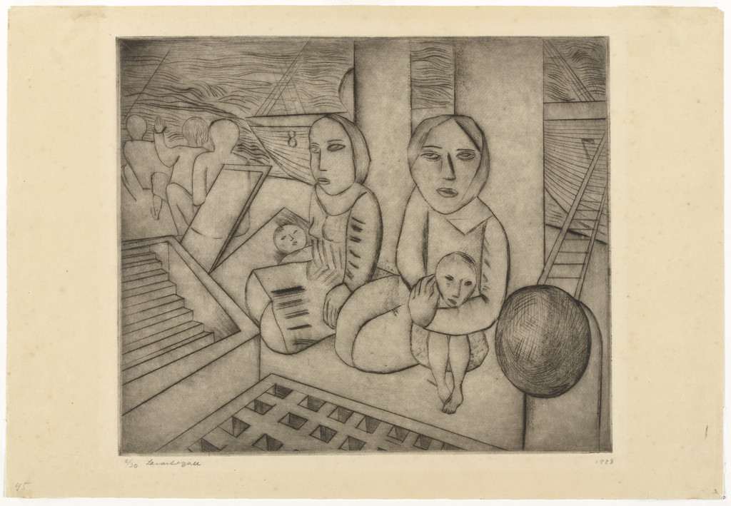 Group of Emigrants on Deck (Grupo de emigrantes no tombadilho) from the series Emigrants (Emigrantes)