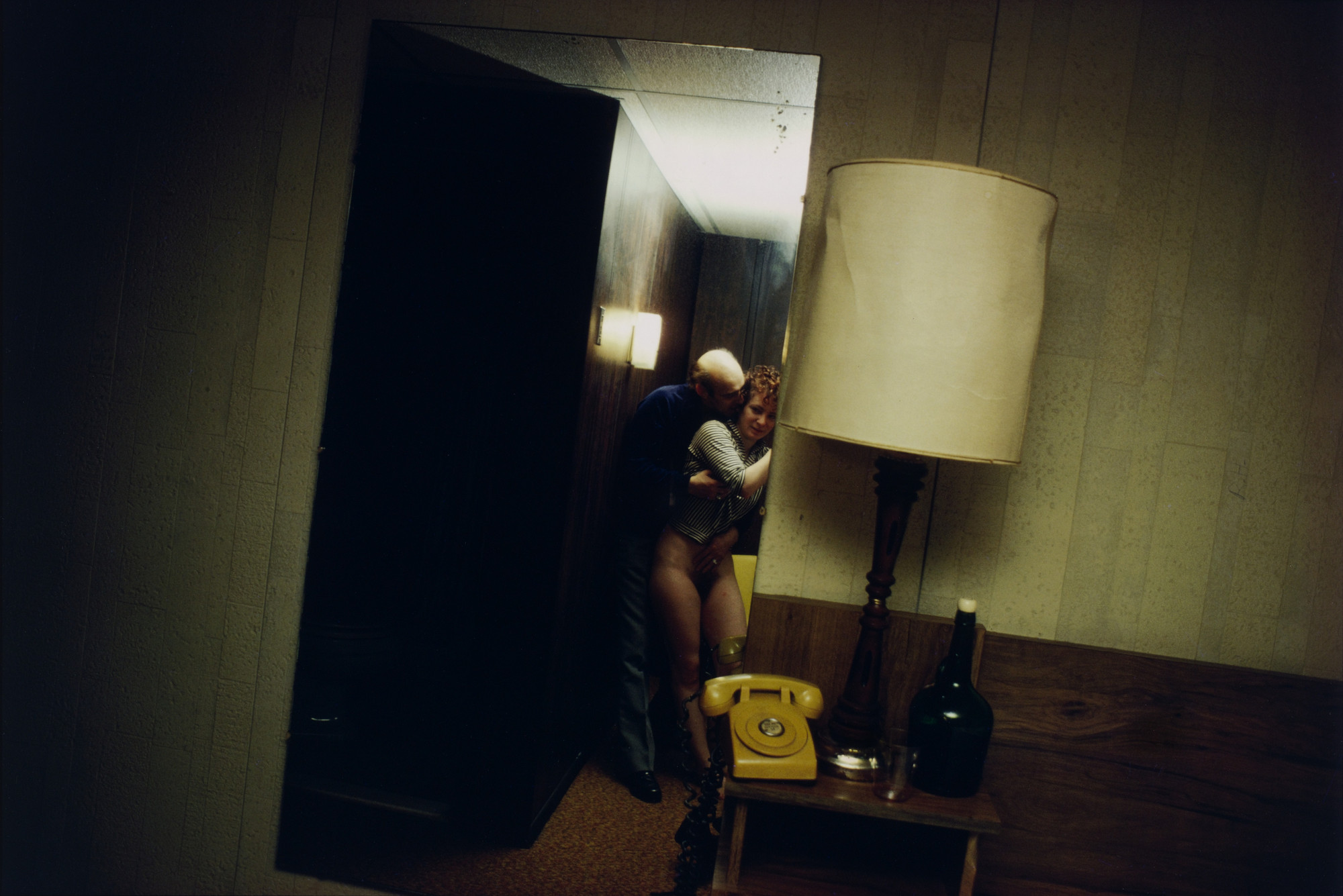 Nan Goldin. Nan and Dickie in the York Motel, New Jersey. 1980
