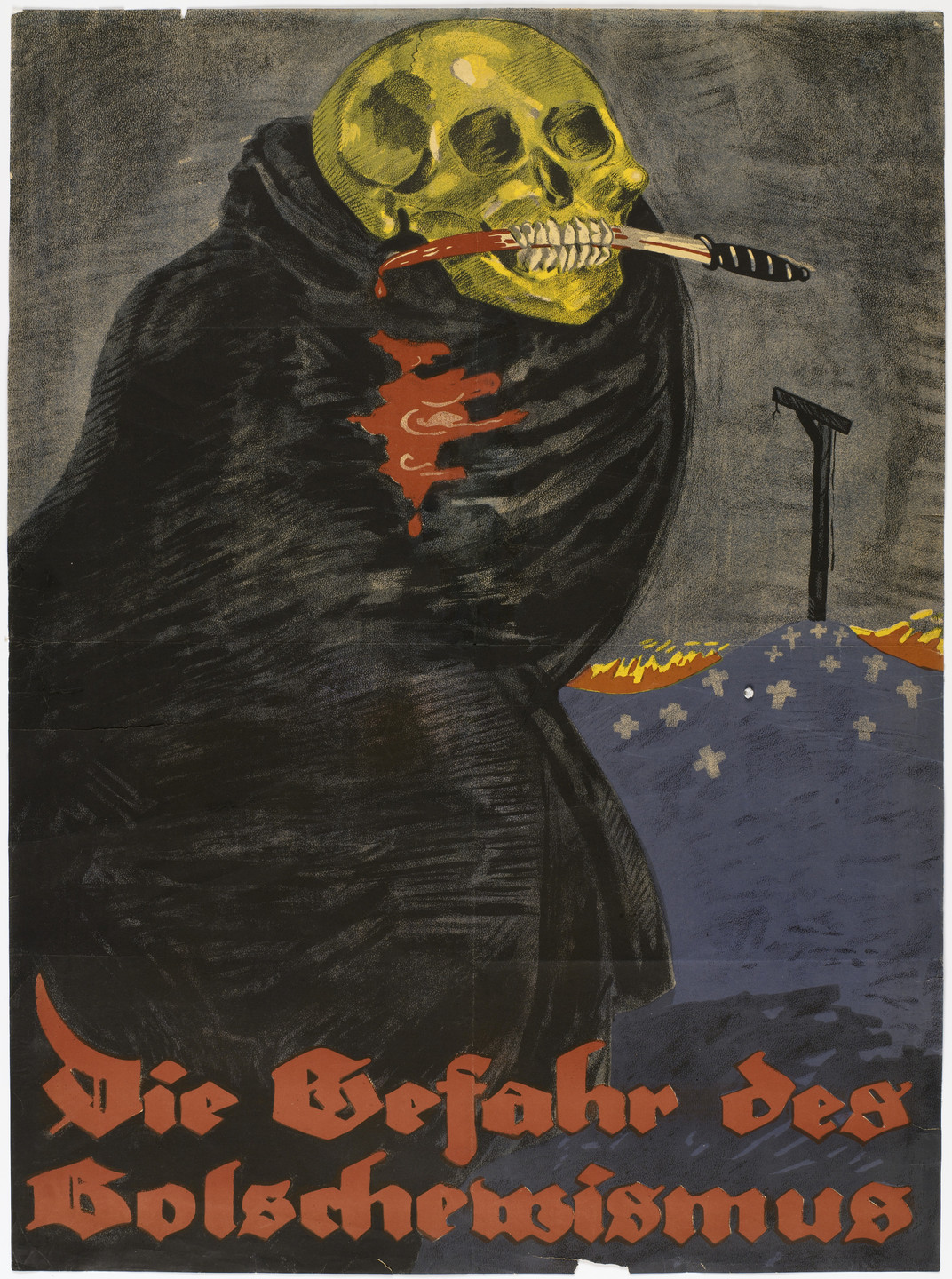 Rudi Feld. The Danger of Bolshevism (Die Gefahr des Bolschewismus). 1919