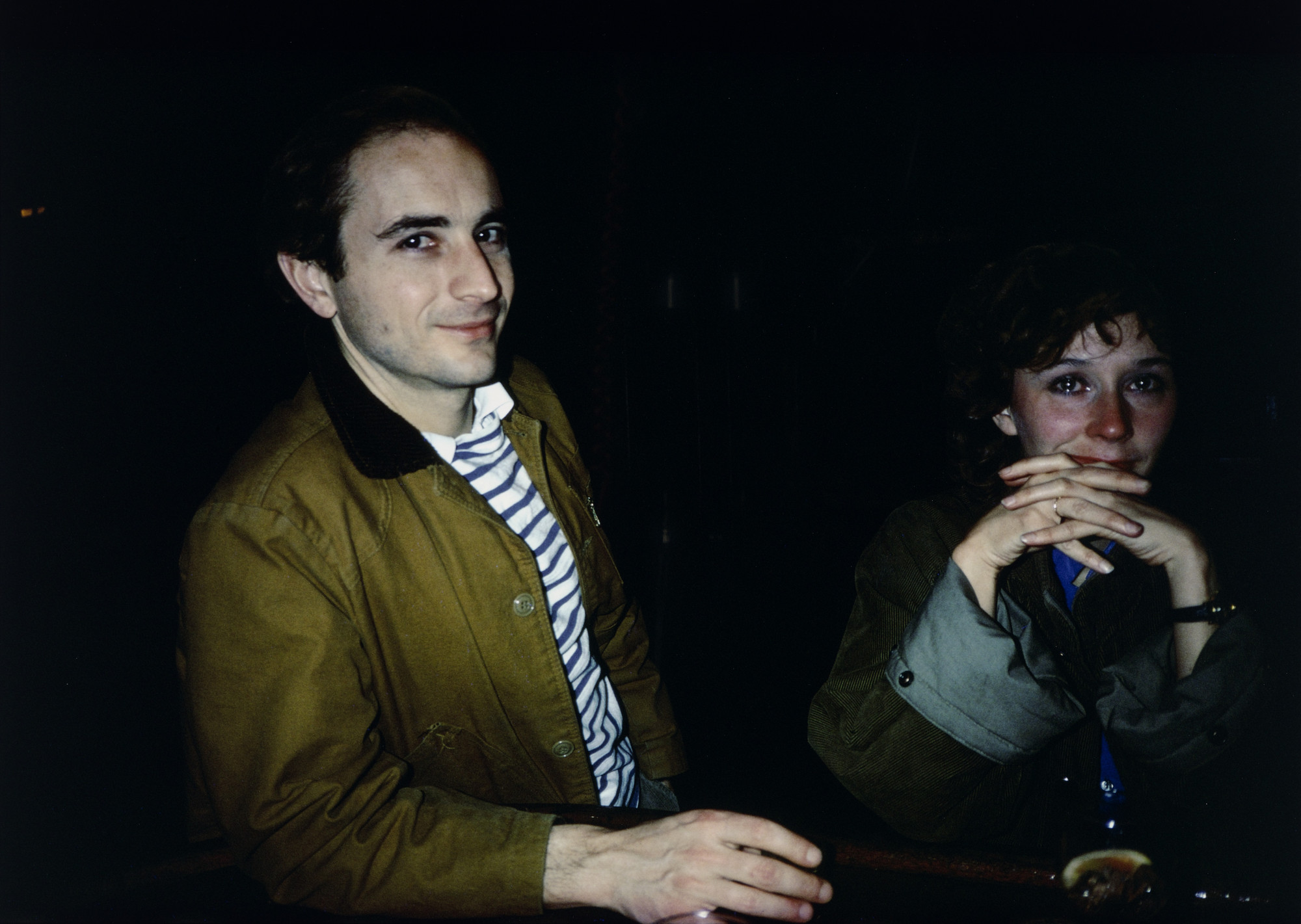 Nan Goldin. David and Butch Crying at Tin Pan Alley, New York City