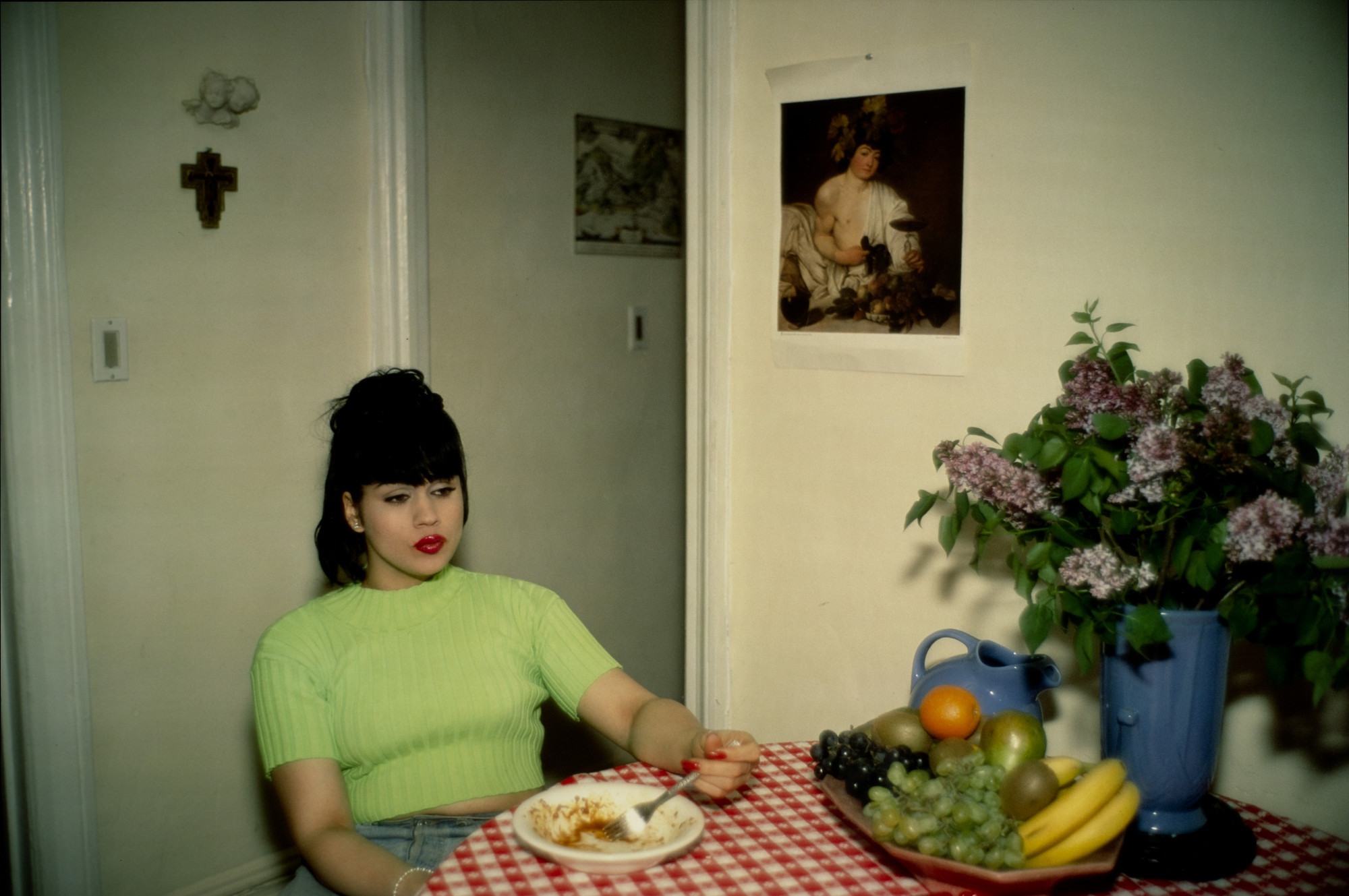 Nan Goldin. Gina at Bruce&#39;s Dinner Party, New York City. 1991