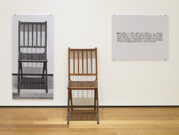 Joseph Kosuth. One and Three Chairs. 1965
