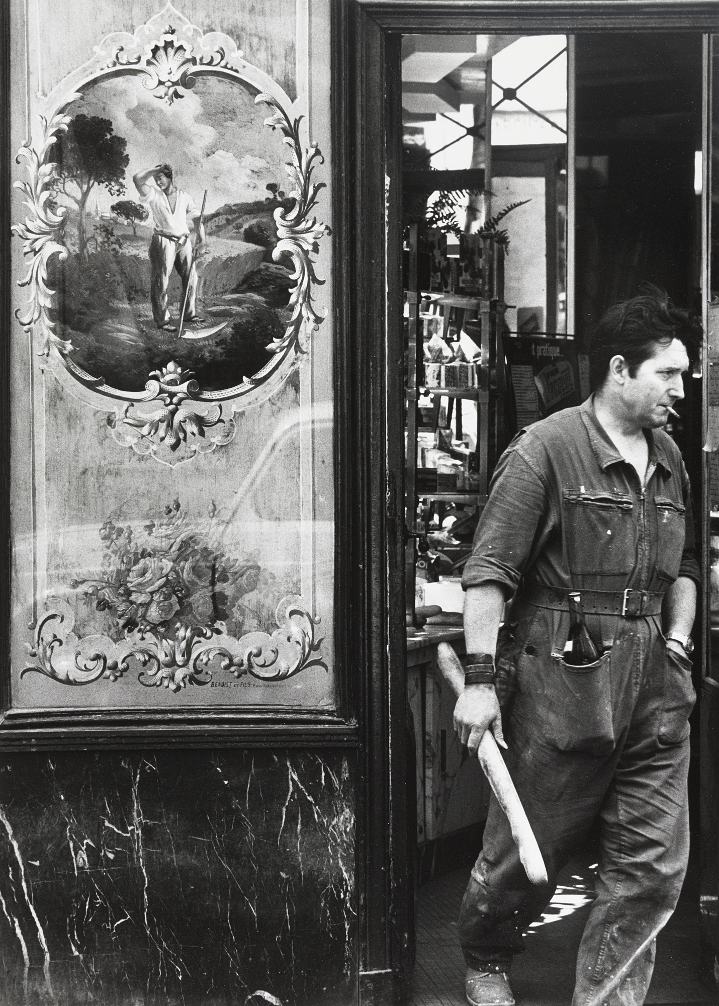 Robert Doisneau. Boulangerie, Rue de Poitou