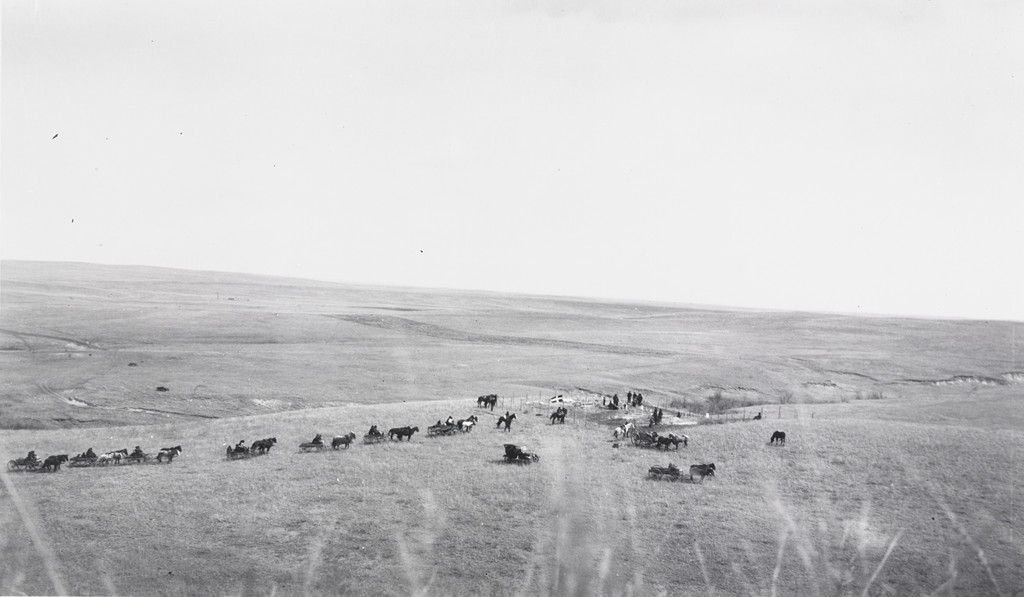 Bessie Moccasin Face's Funeral (White Horse Camp)