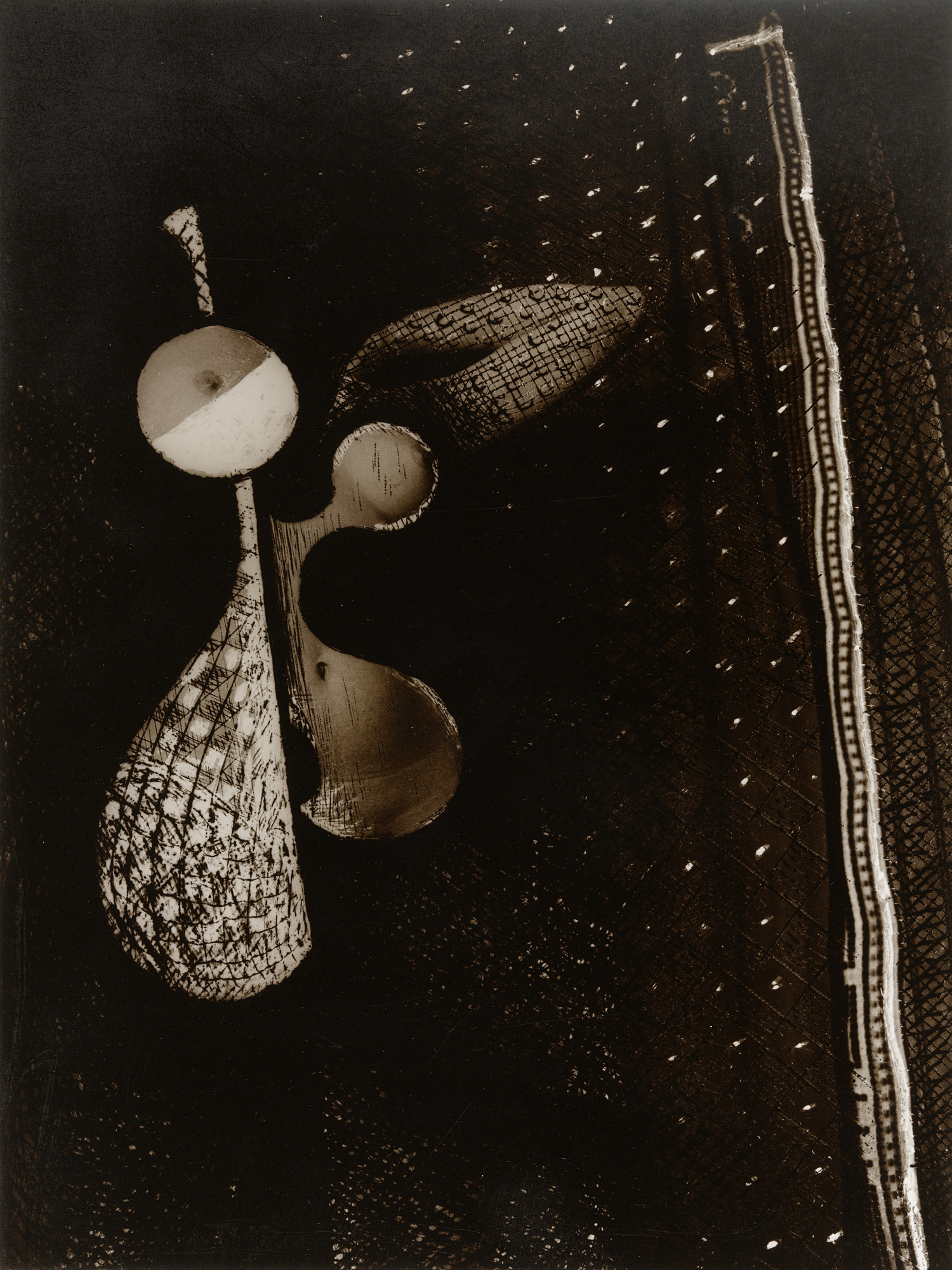 Brassaï (Gyula Halász). Woman-Mandolin