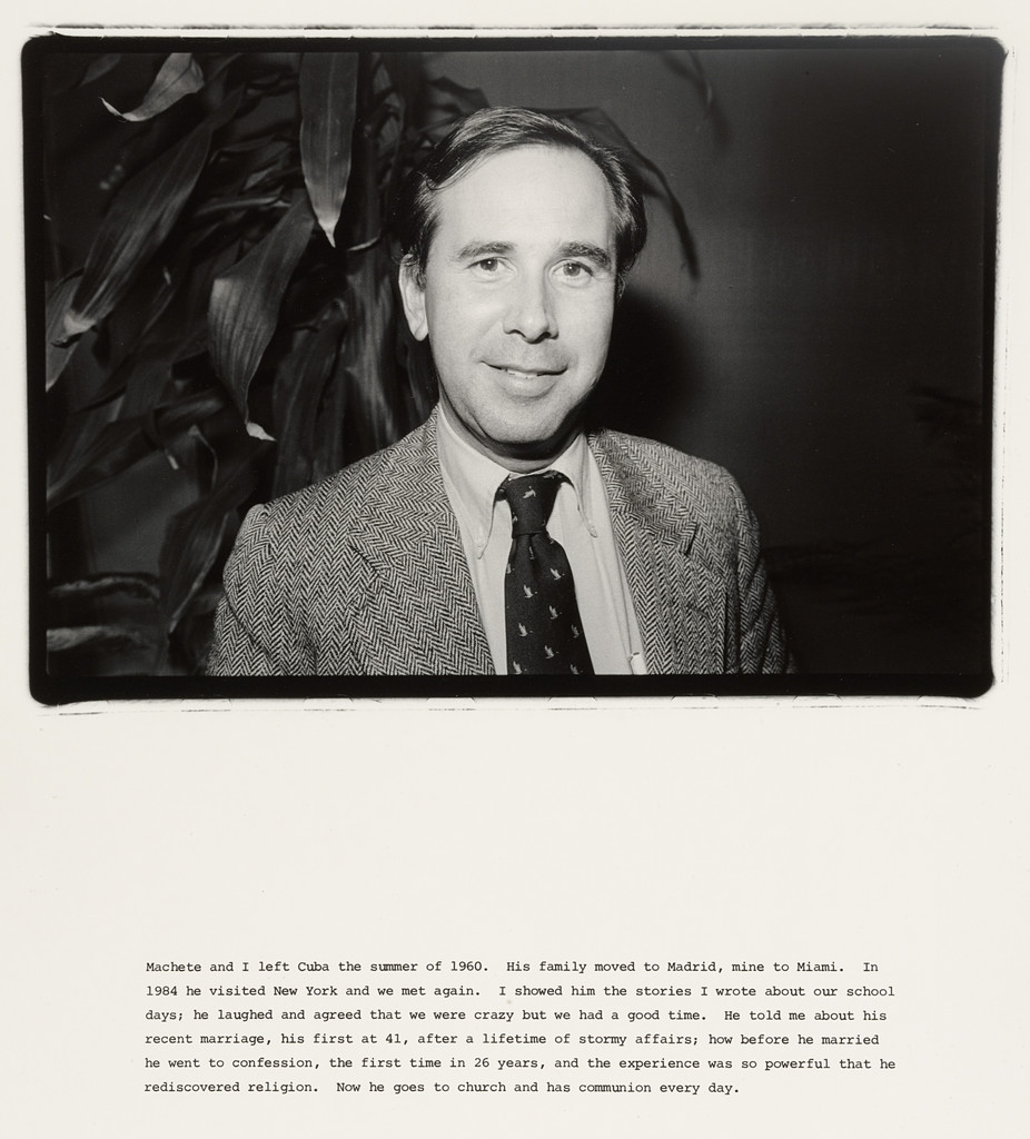 Machete and I left Cuba the summer of 1960