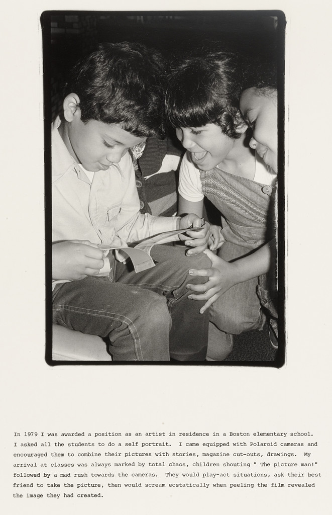 In 1979 I was awarded a position as an artist in residence in a Boston elementary school, Antonio Mendoza, 1979