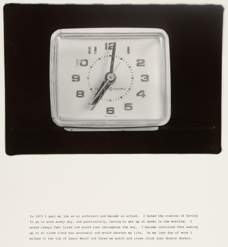 In 1973 I quit my job as an architect and became an artist