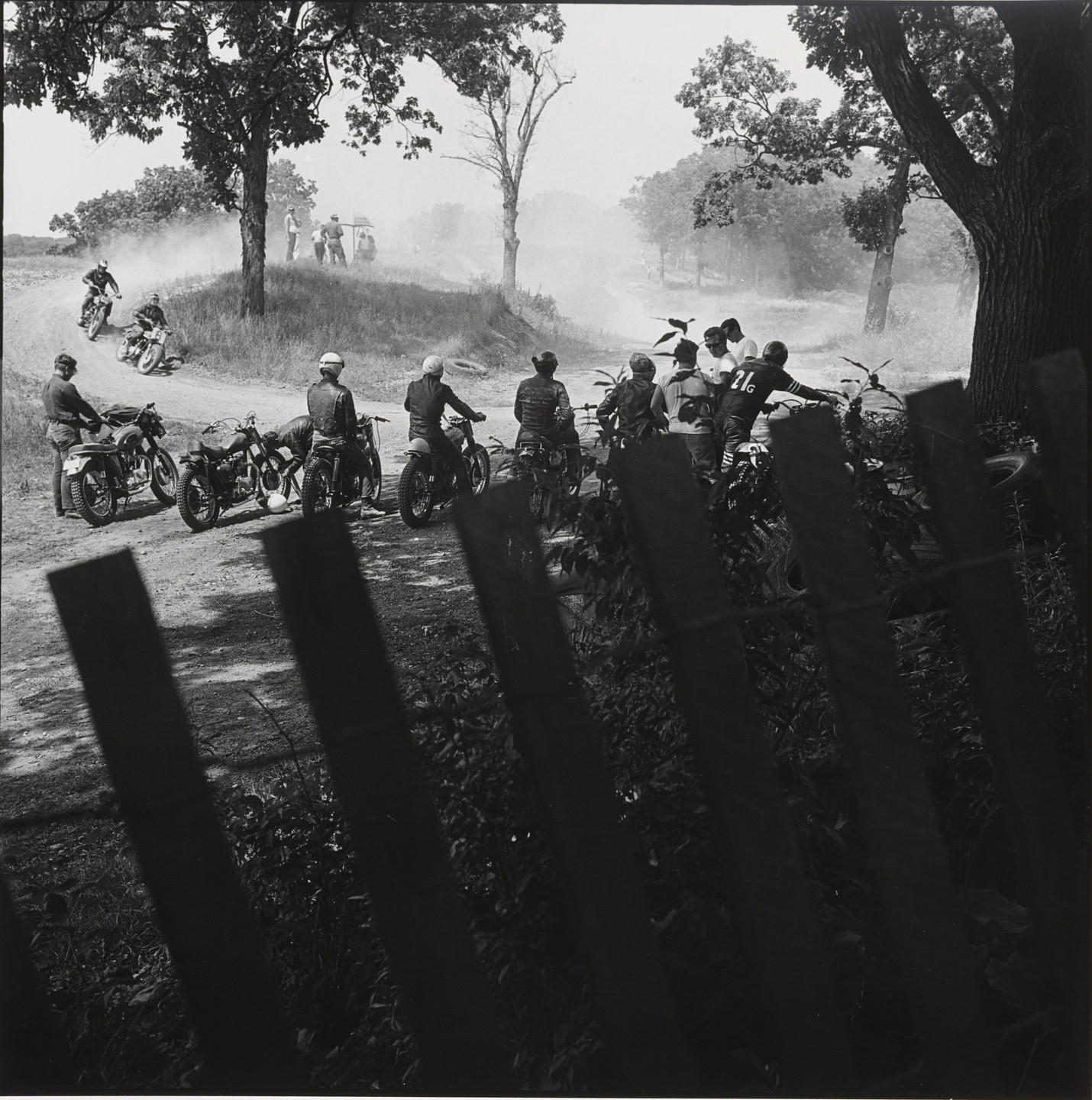 Danny Lyon. Scrambles Track, McHenry, Illinois. 1966