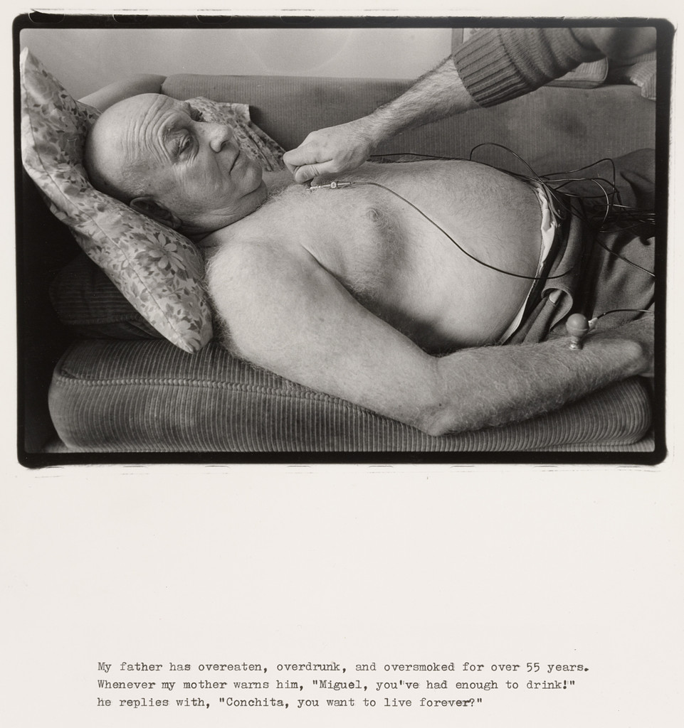 My father has overeaten, overdrunk, and oversmoked for over fifty-five years