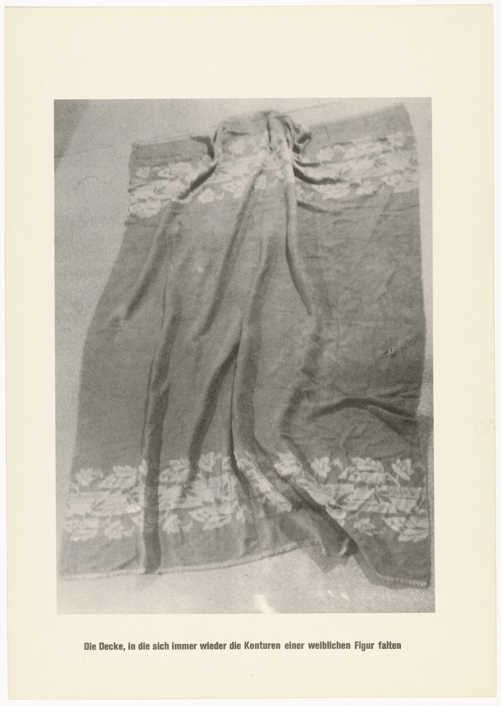 Sigmar Polke, Christof Kohlhöfer. Blanket (Decke) from .....Higher Beings Ordain (.....Höhere Wesen befehlen). 1967, published 1968