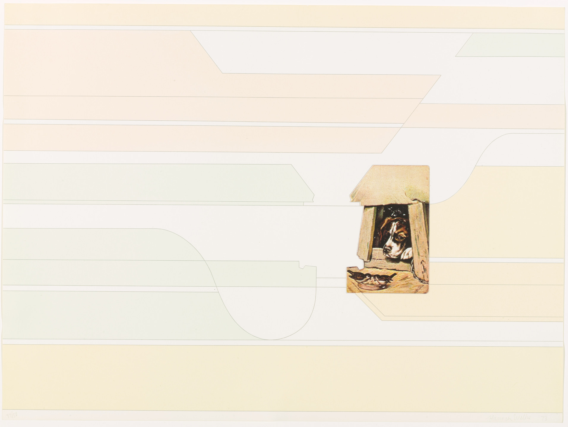 Hannah Wilke. In the Doghouse. 1973