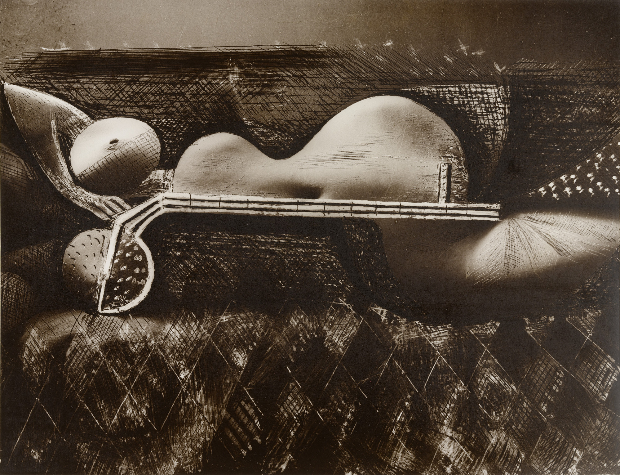 Brassaï (Gyula Halász). Girl Dreaming