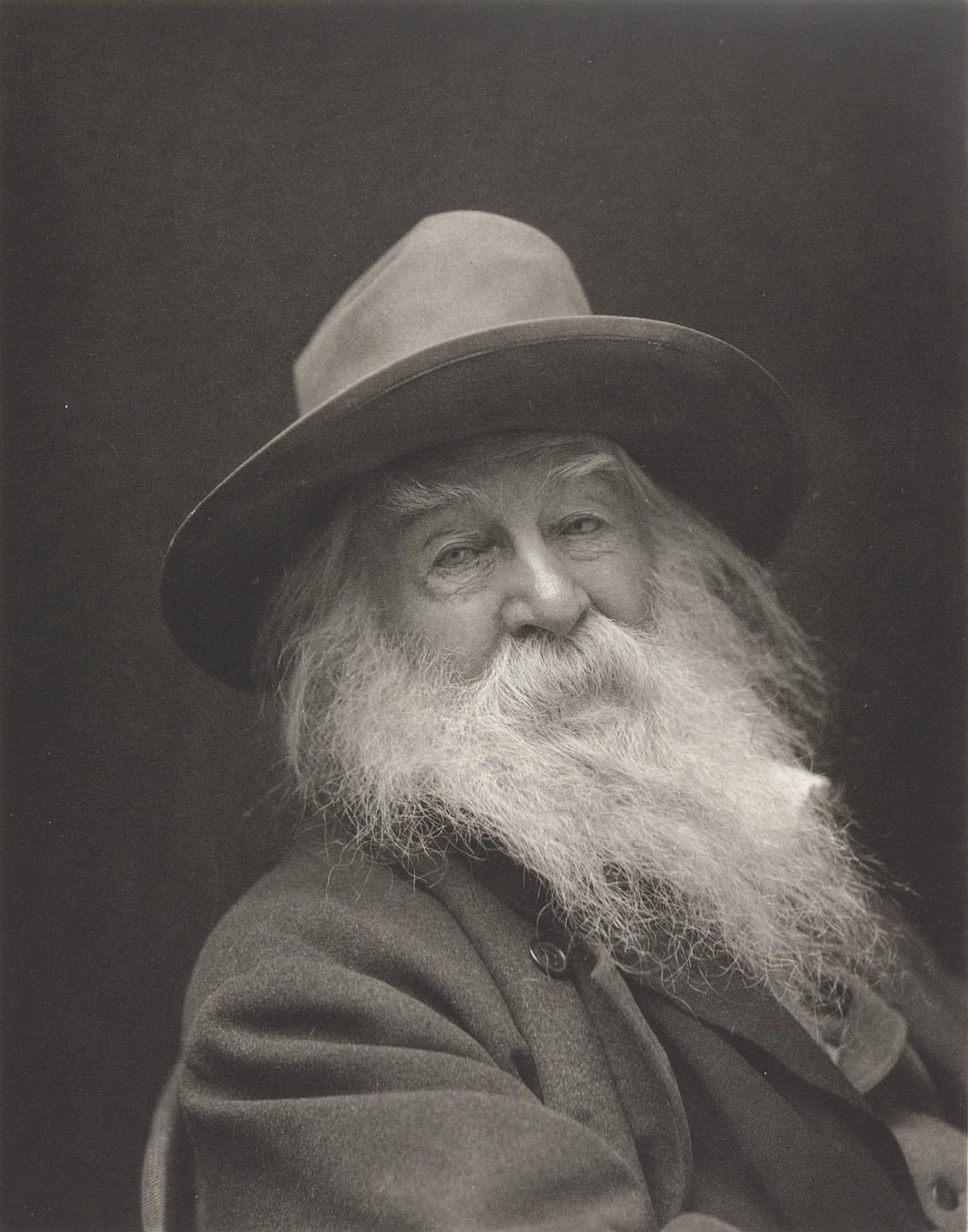 George C. Cox. Walt Whitman. c. 1887