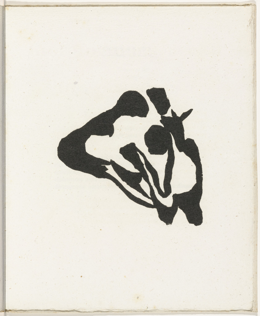 Plate (folio 30) from Cinéma calendrier du coeur abstrait, maisons (Cinema Calendar of the Abstract Heart, Houses), Jean (Hans) Arp, 1920