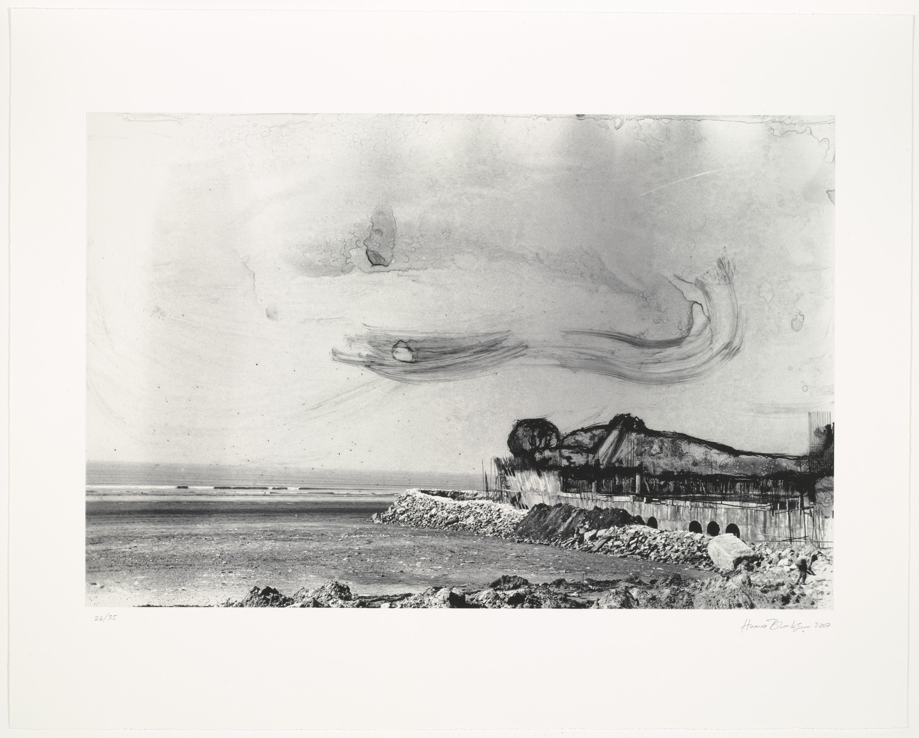 Huma Bhabha. Untitled from Reconstructions. 2007