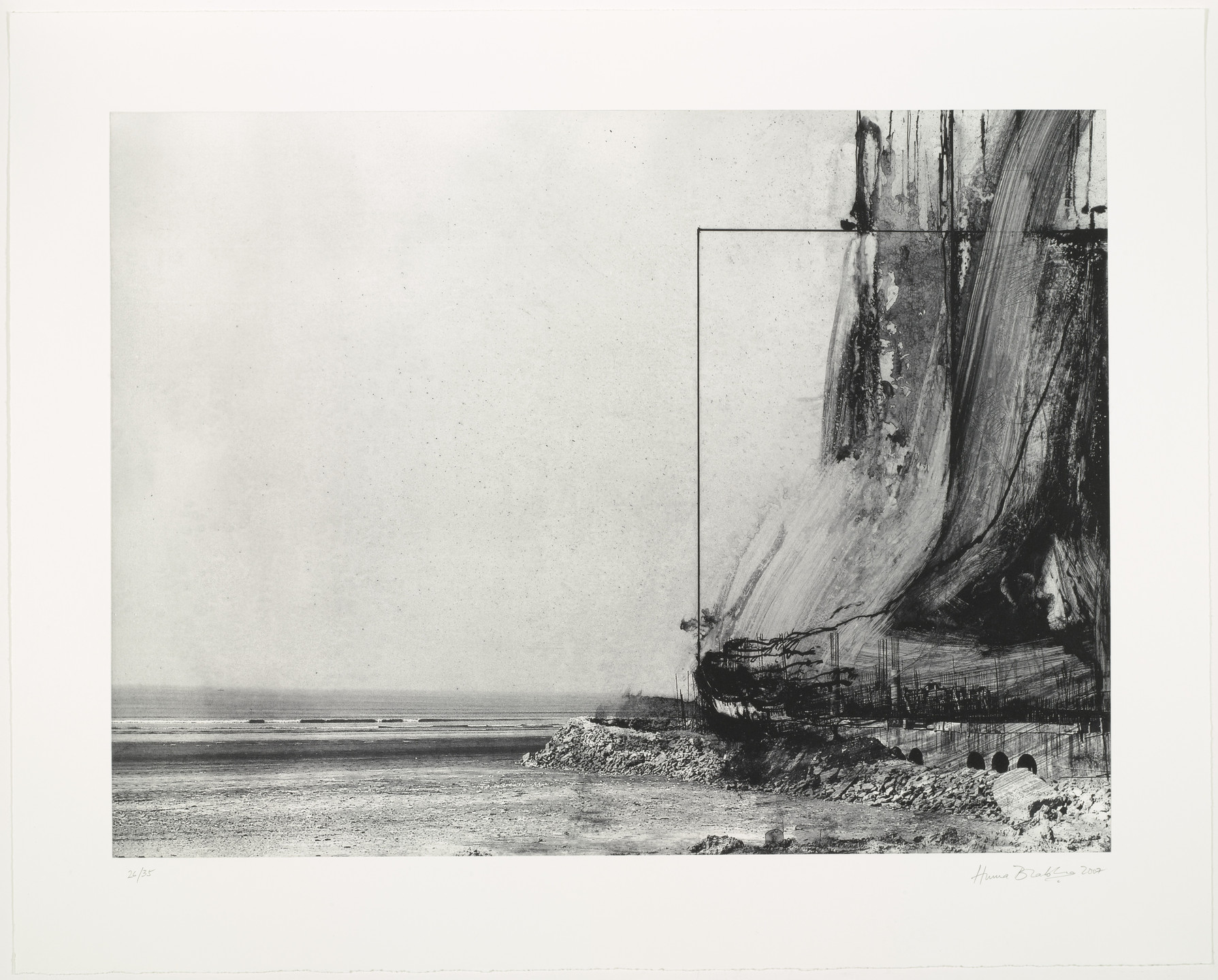 Huma Bhabha. Untitled from Reconstructions. 2007