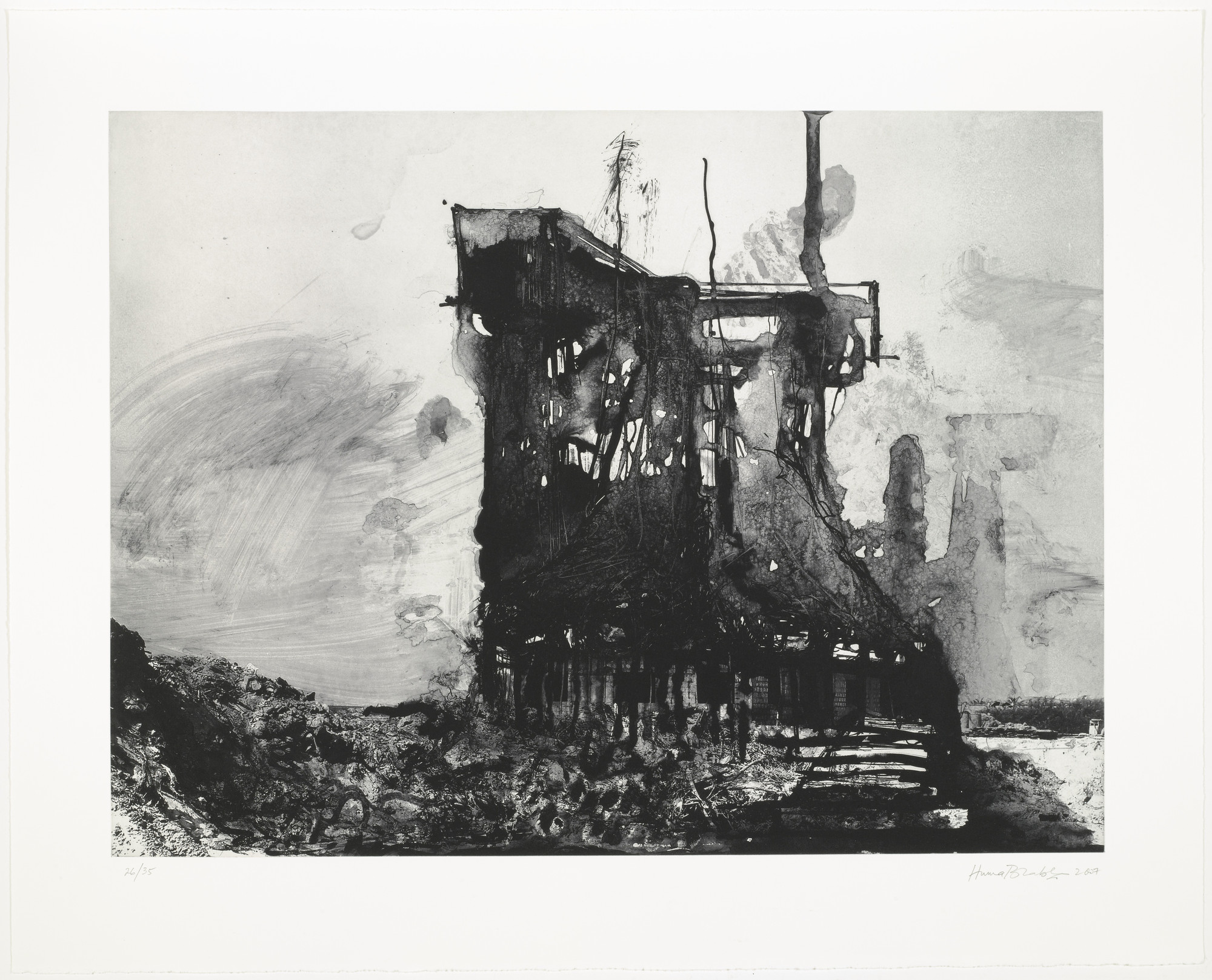 Huma Bhabha. Untitled from Reconstructions